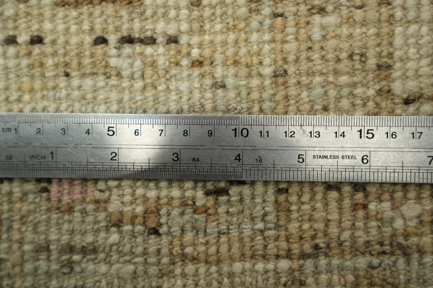 Earth Tone Wool Oushak Vegetable Dye Rug 3x5
