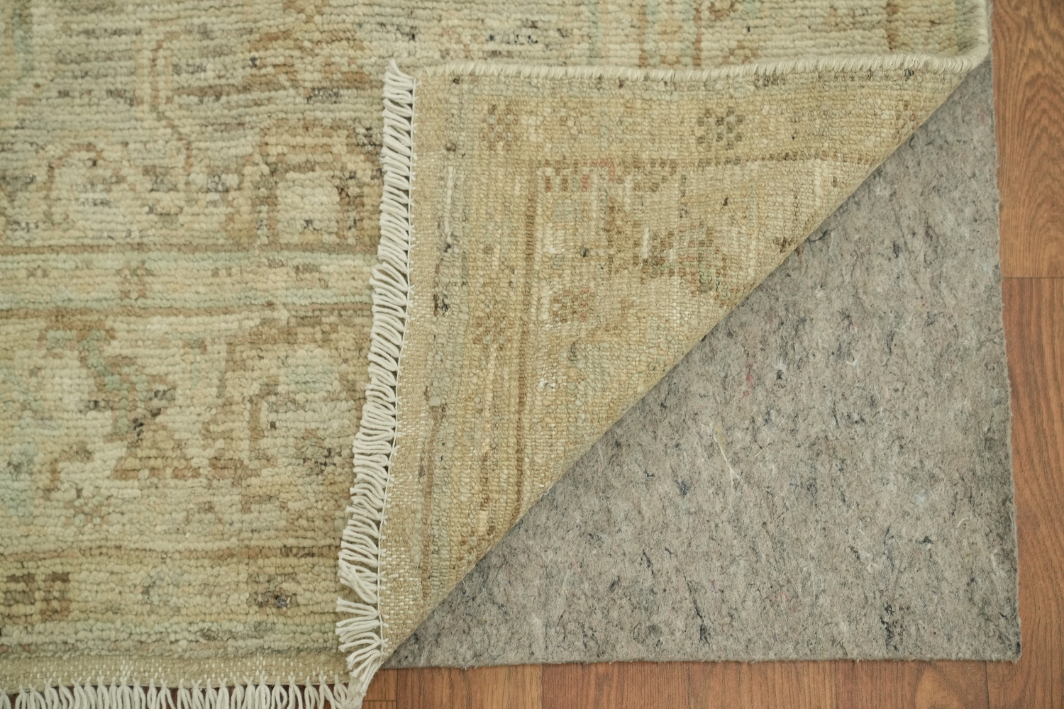 Earth Tone Oushak Vegetable Dye Rug 3x4