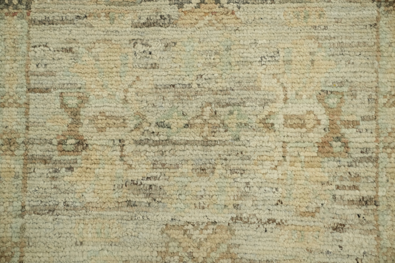 Earth Tone Oushak Vegetable Dye Rug 3x4