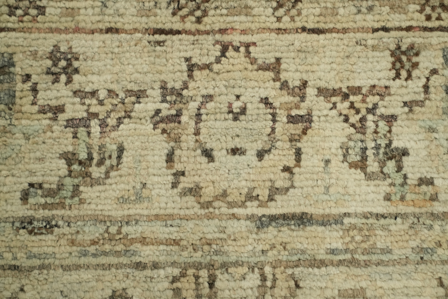 Earth Tone Oushak Vegetable Dye Rug 3x4
