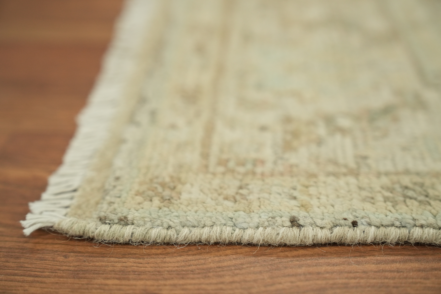Earth Tone Oushak Vegetable Dye Rug 3x4