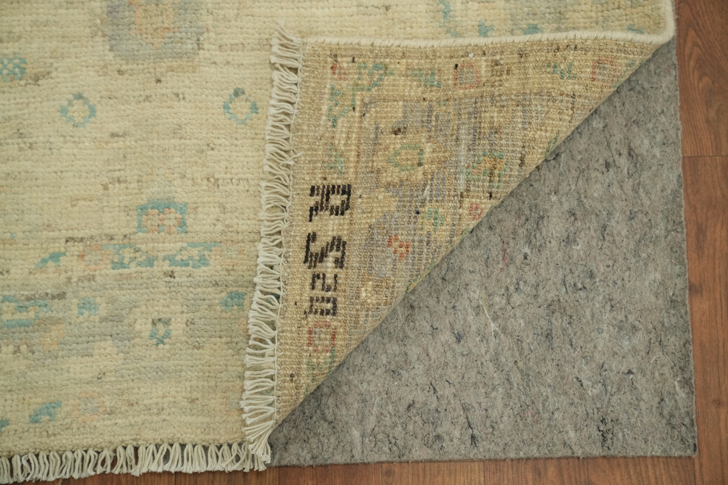 Vegetable Dye Oushak Turkish Rug 3x4