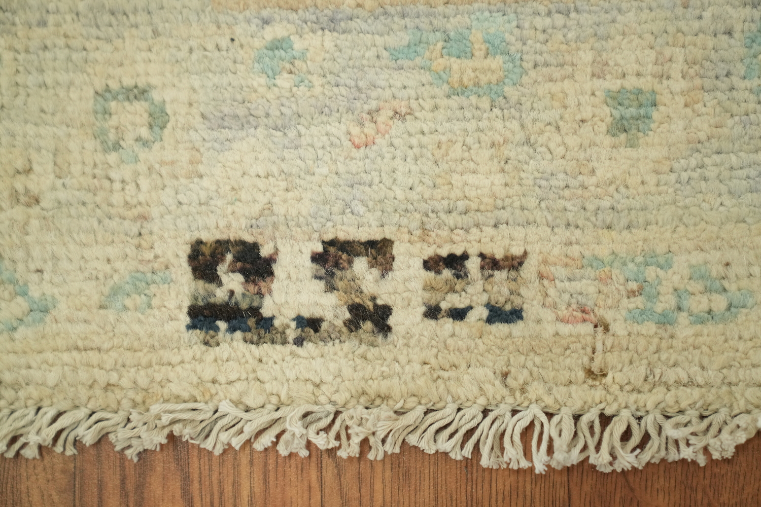 Vegetable Dye Oushak Turkish Rug 3x4