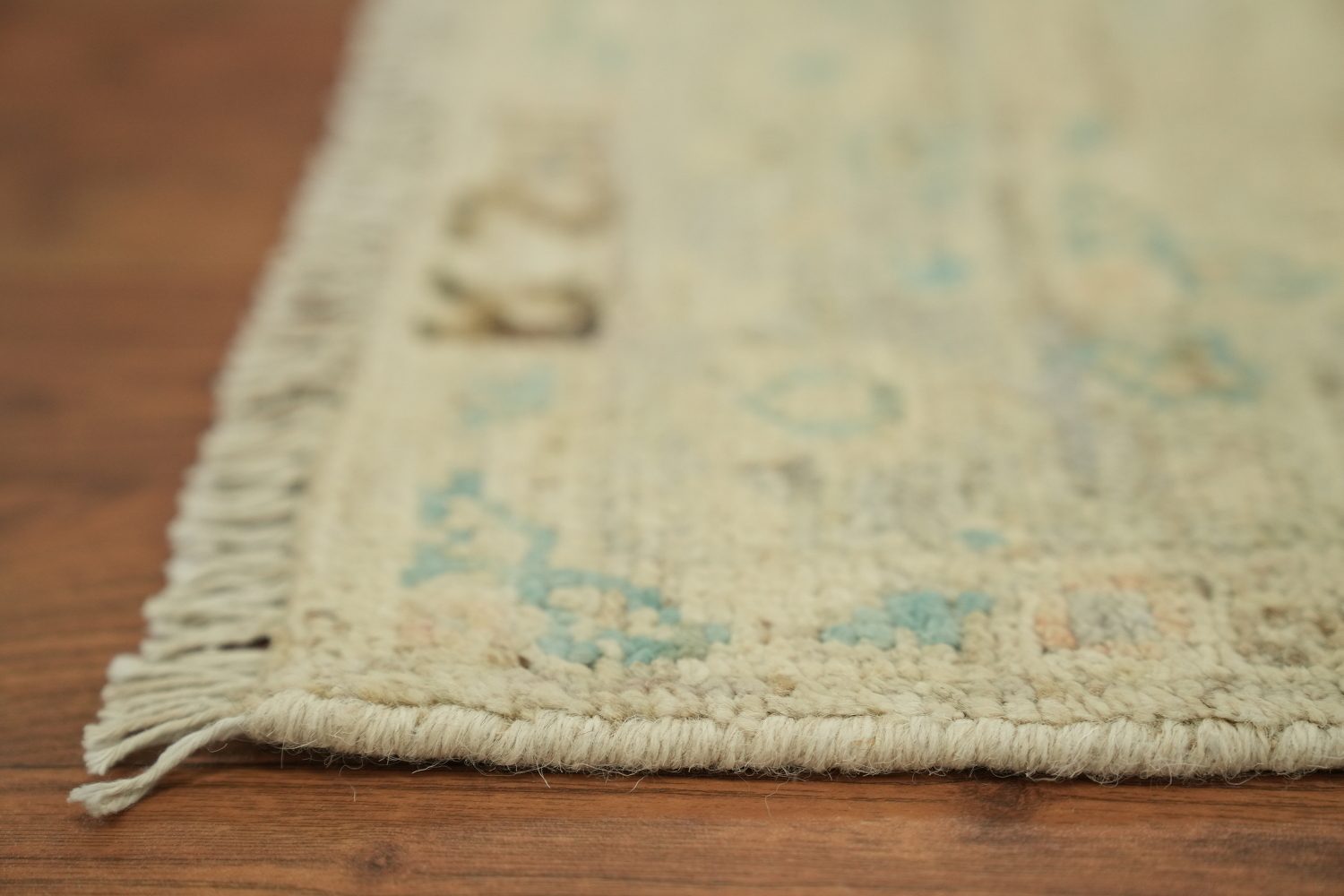Vegetable Dye Oushak Turkish Rug 3x4