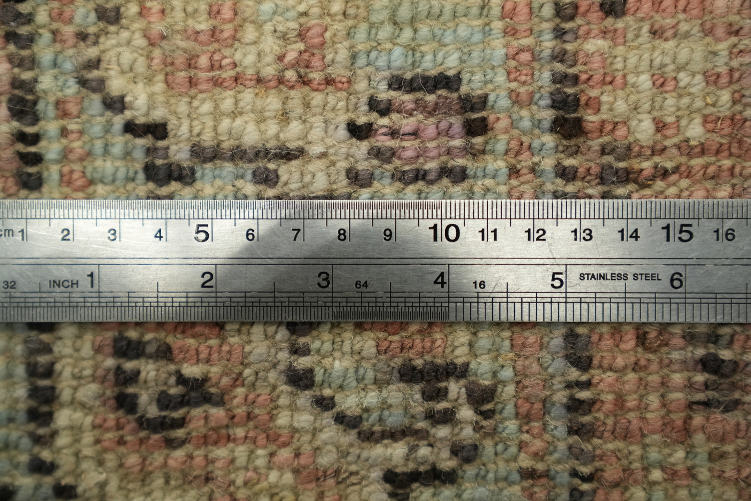 Earth Tone Wool Oushak Vegetable Dye Rug 3x4