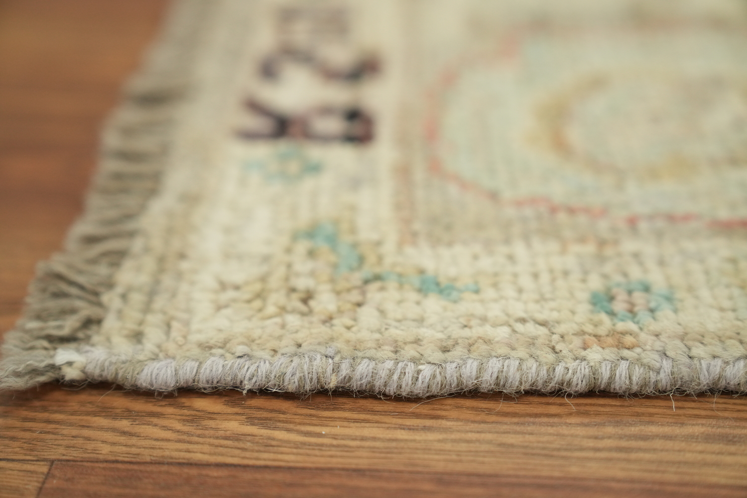 Vegetable Dye Oushak Turkish Rug 3x4