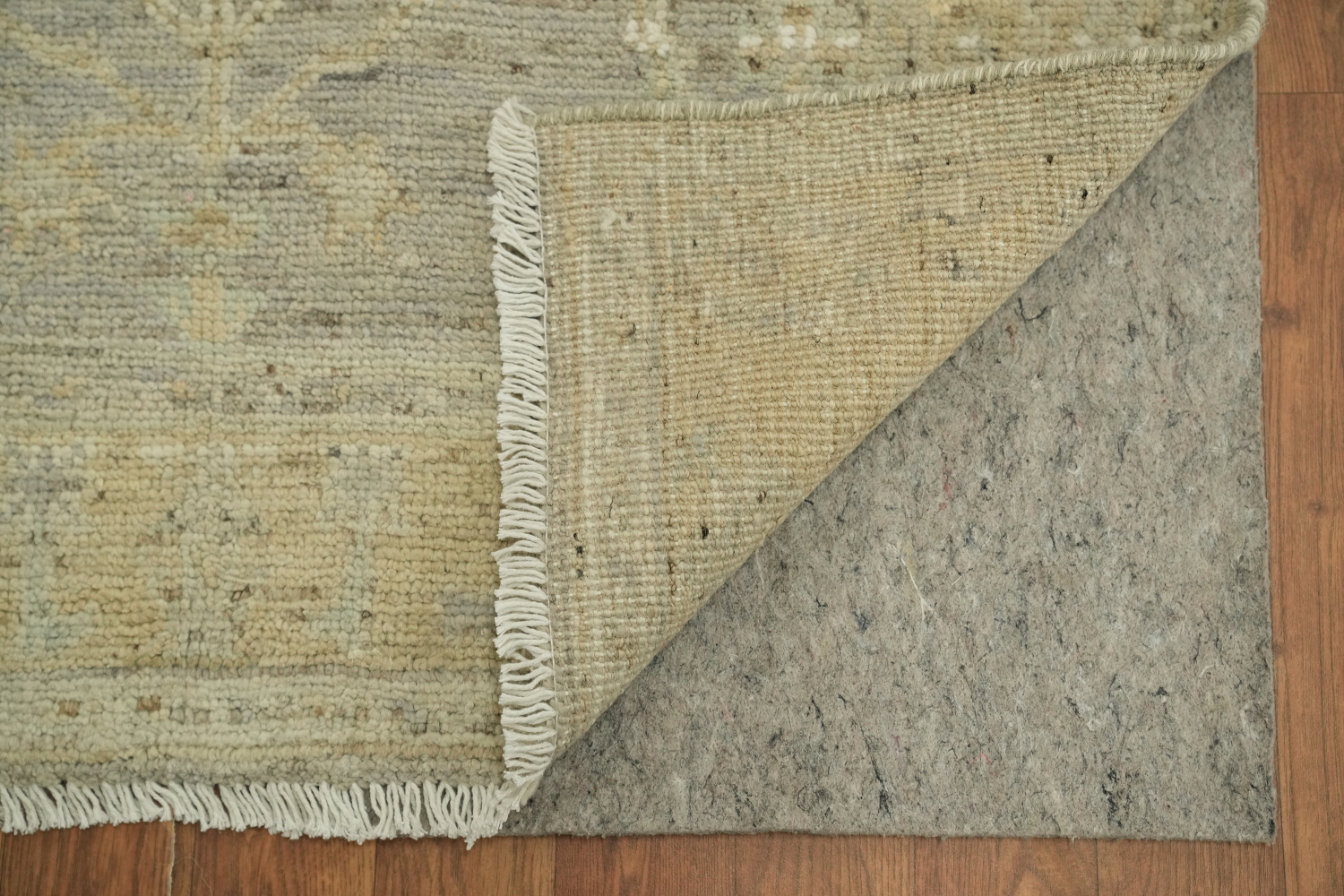 Vegetable Dye Oushak Turkish Rug 3x5