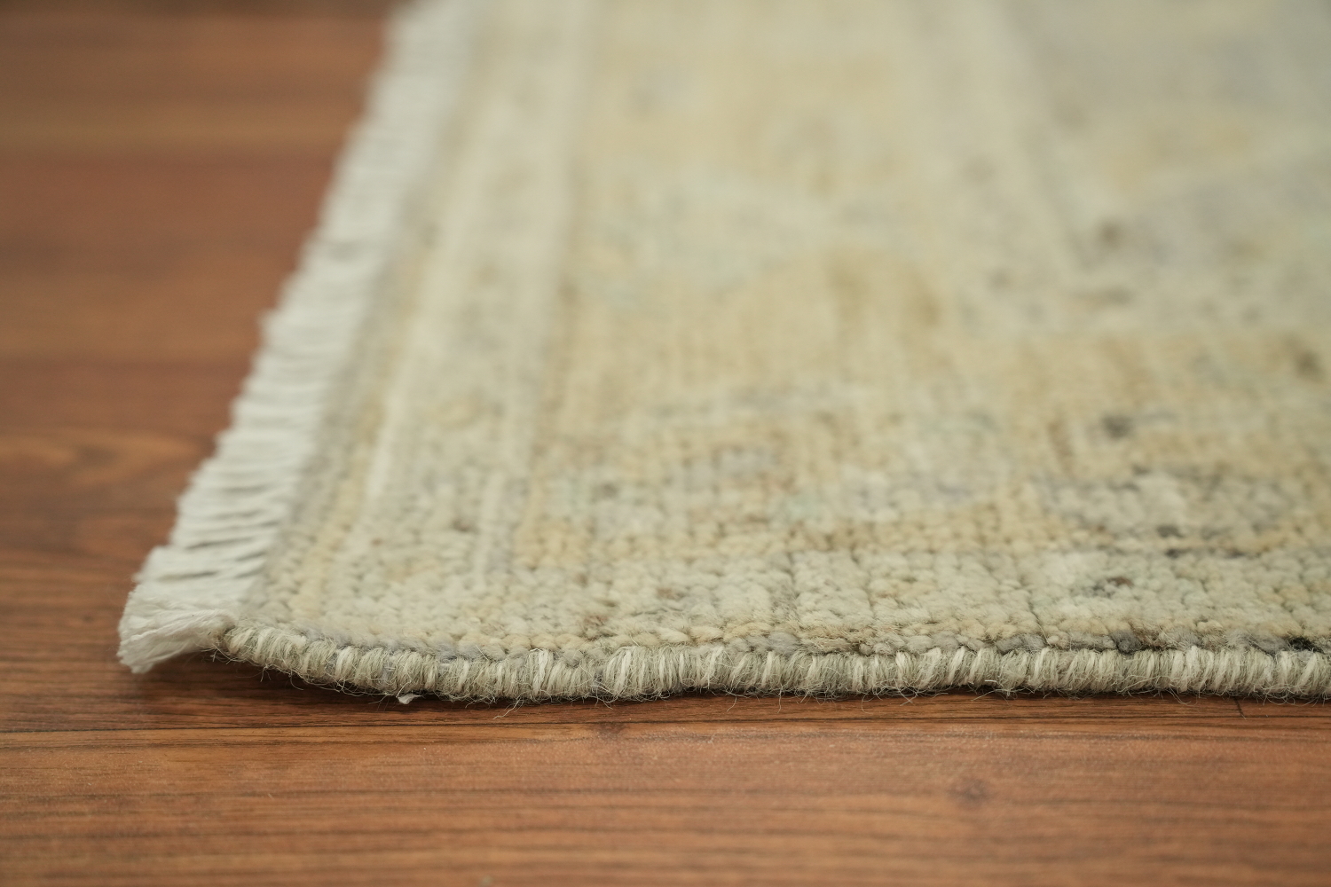 Vegetable Dye Oushak Turkish Rug 3x5