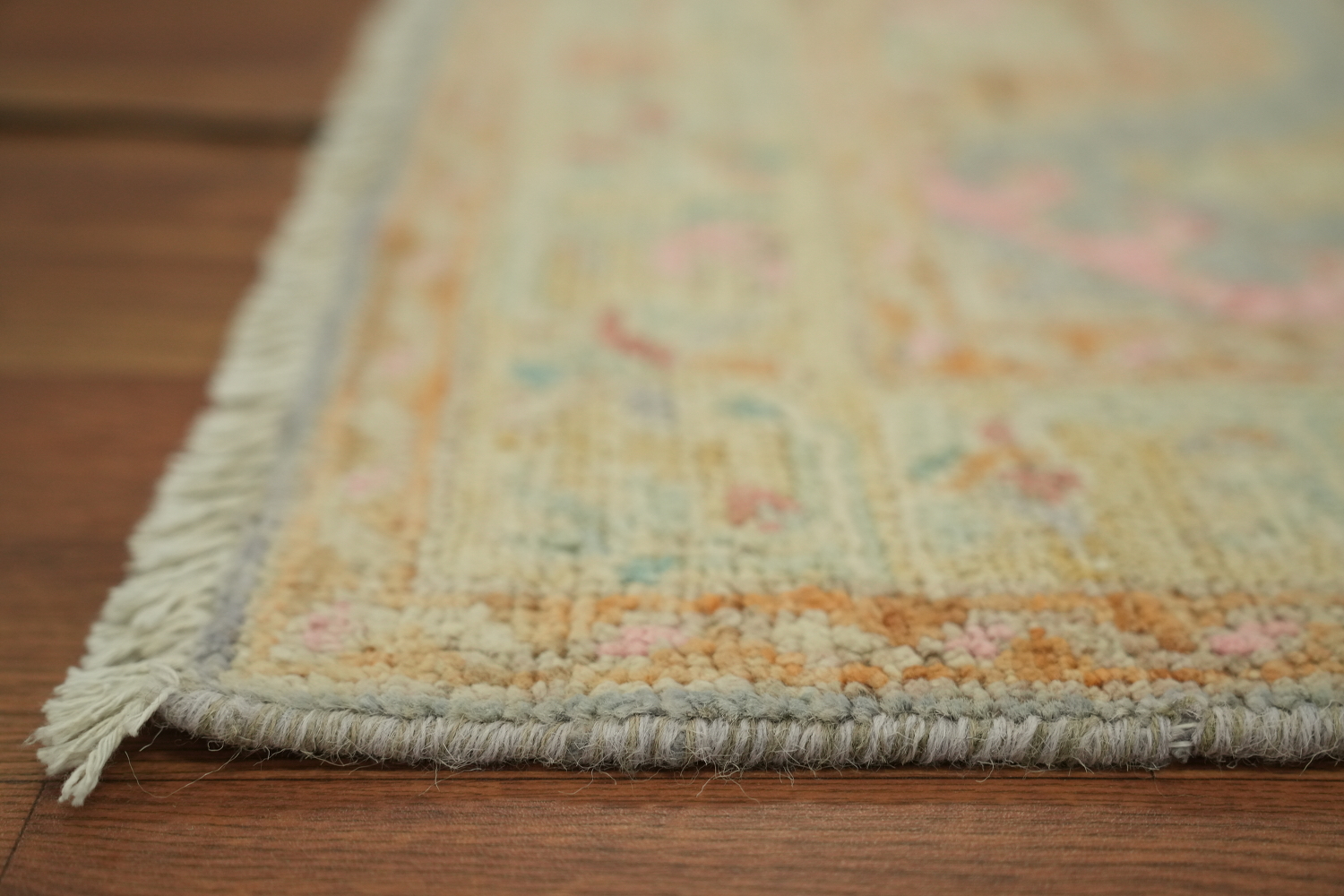 Vegetable Dye Oushak Turkish Accent Rug 3x5
