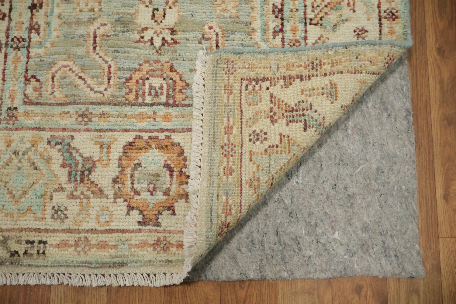 Vegetable Dye Oushak Turkish Rug 3x4