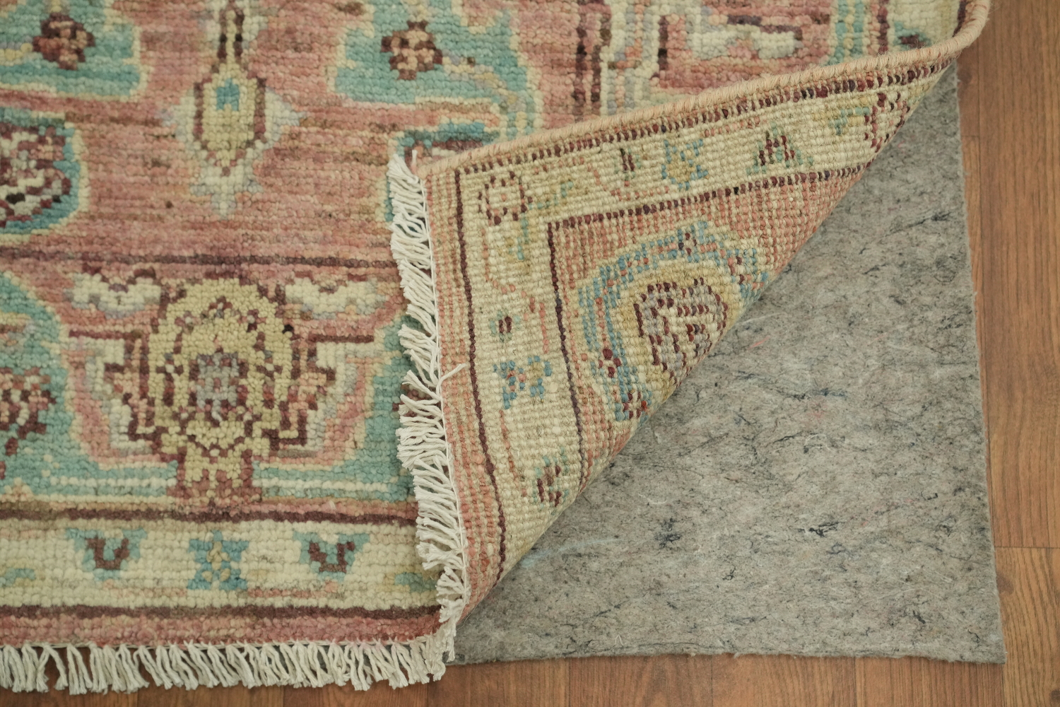 Vegetable Dye Oushak Turkish Accent Rug 3x4