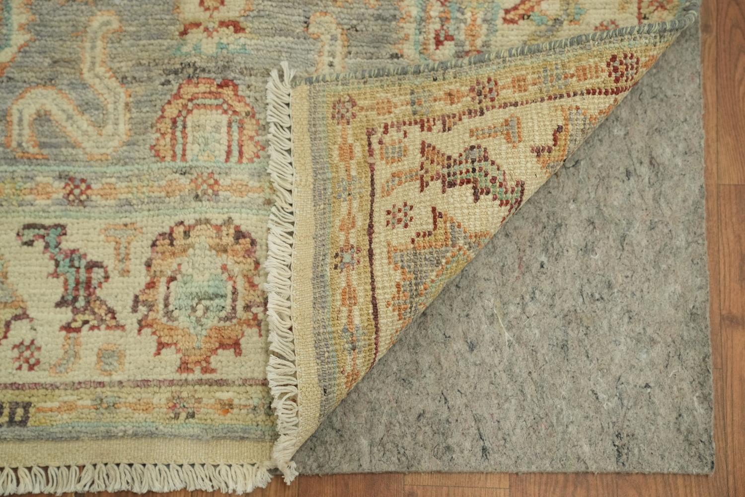 Vegetable Dye Oushak Turkish Rug 3x4