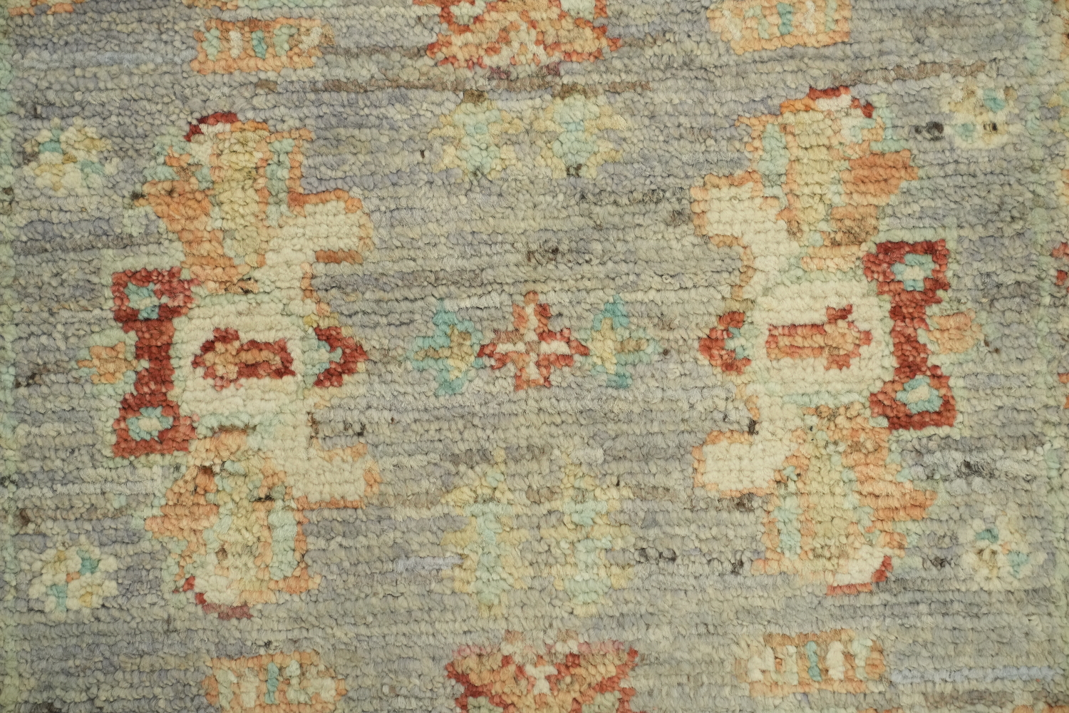 Vegetable Dye Oushak Turkish Rug 3x4