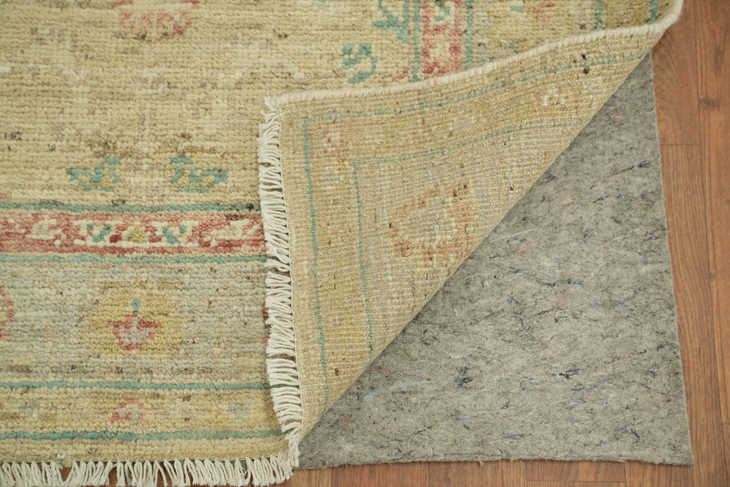 Vegetable Dye Oushak Turkish Accent Rug 3x4