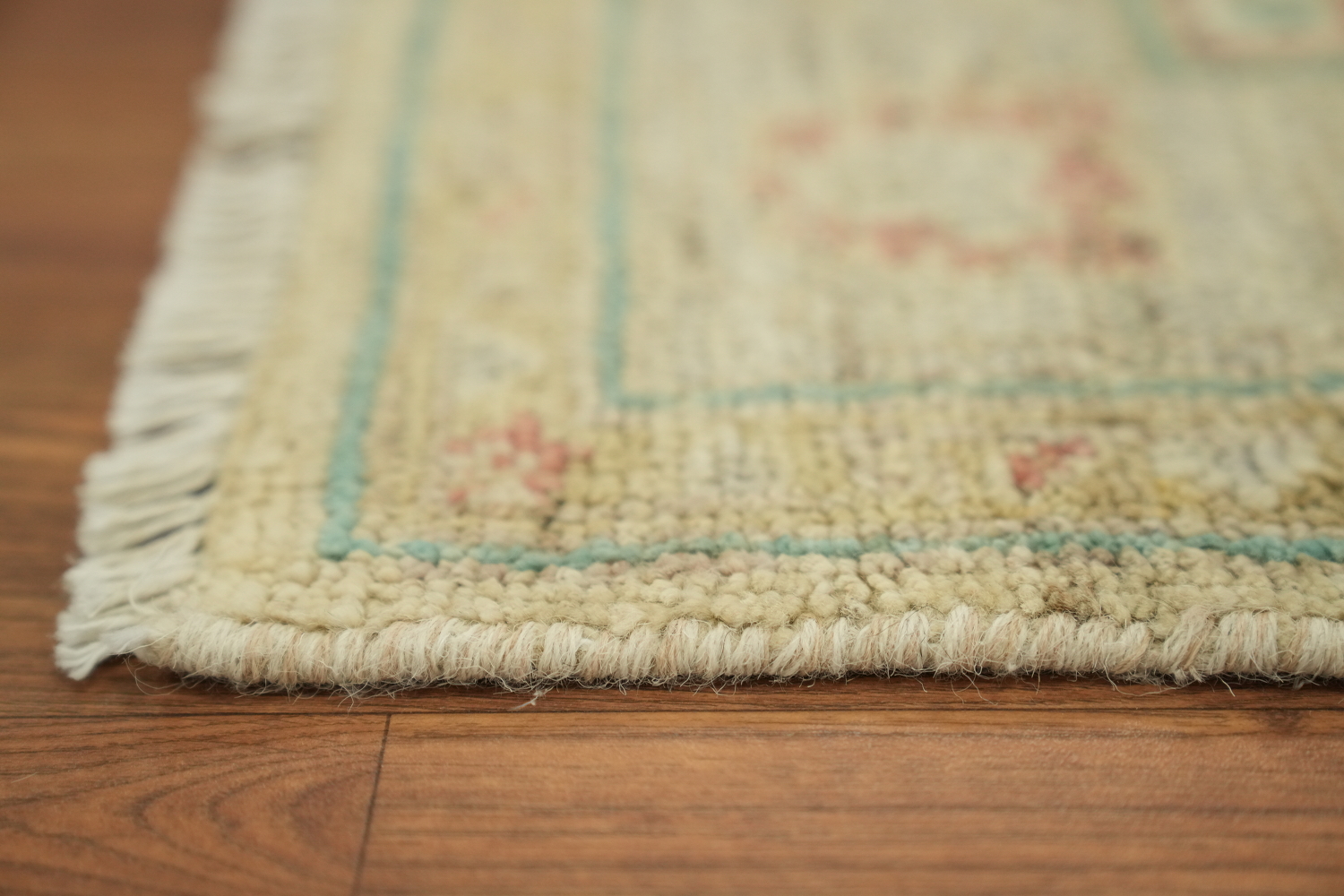 Vegetable Dye Oushak Turkish Accent Rug 3x4
