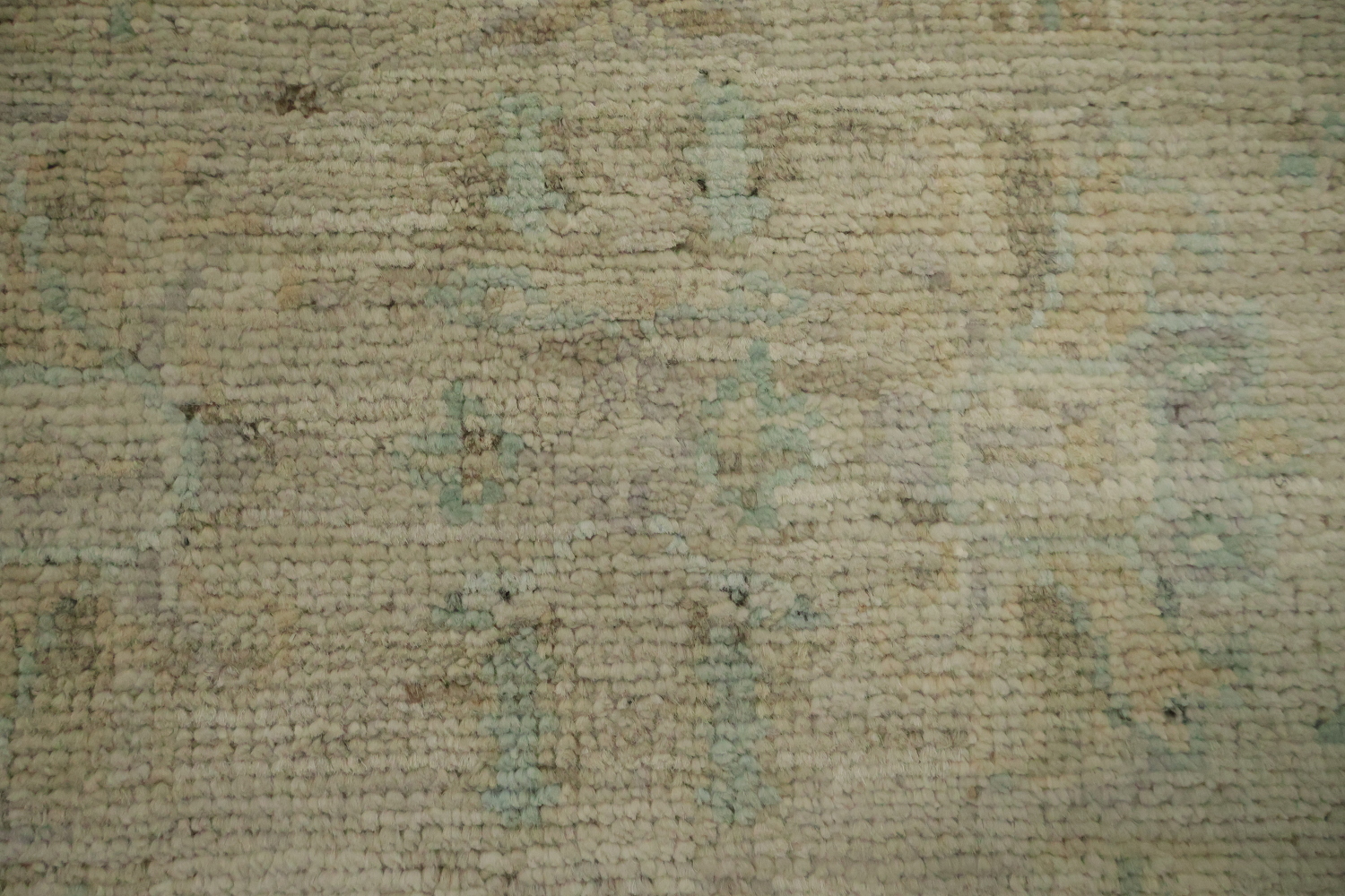 Vegetable Dye Wool Oushak Turkish Accent Rug 3x4