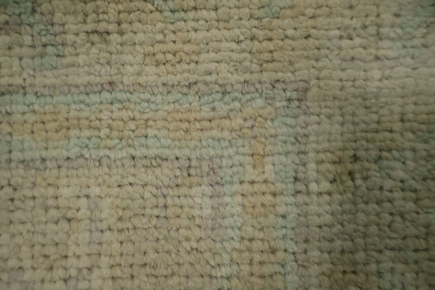Vegetable Dye Wool Oushak Turkish Accent Rug 3x4