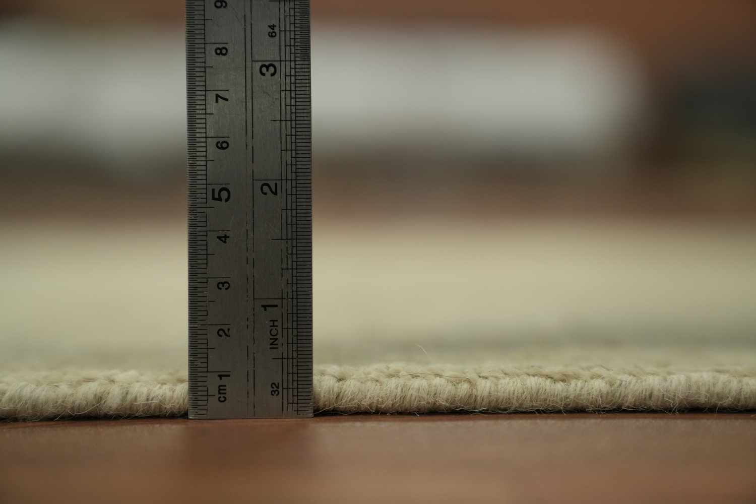 Earth Tone Wool Oushak Vegetable Dye Rug 3x4