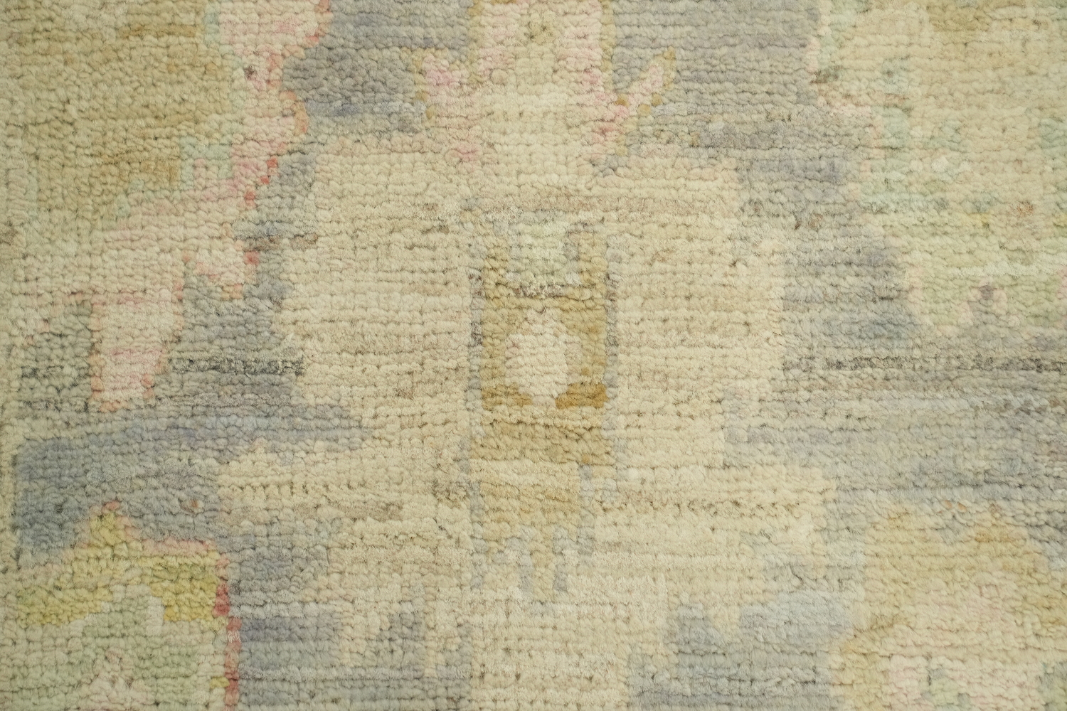Vegetable Dye Wool Oushak Turkish Accent Rug 3x4