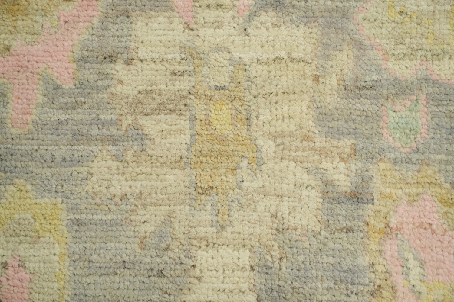 Vegetable Dye Oushak Turkish Accent Rug 3x4