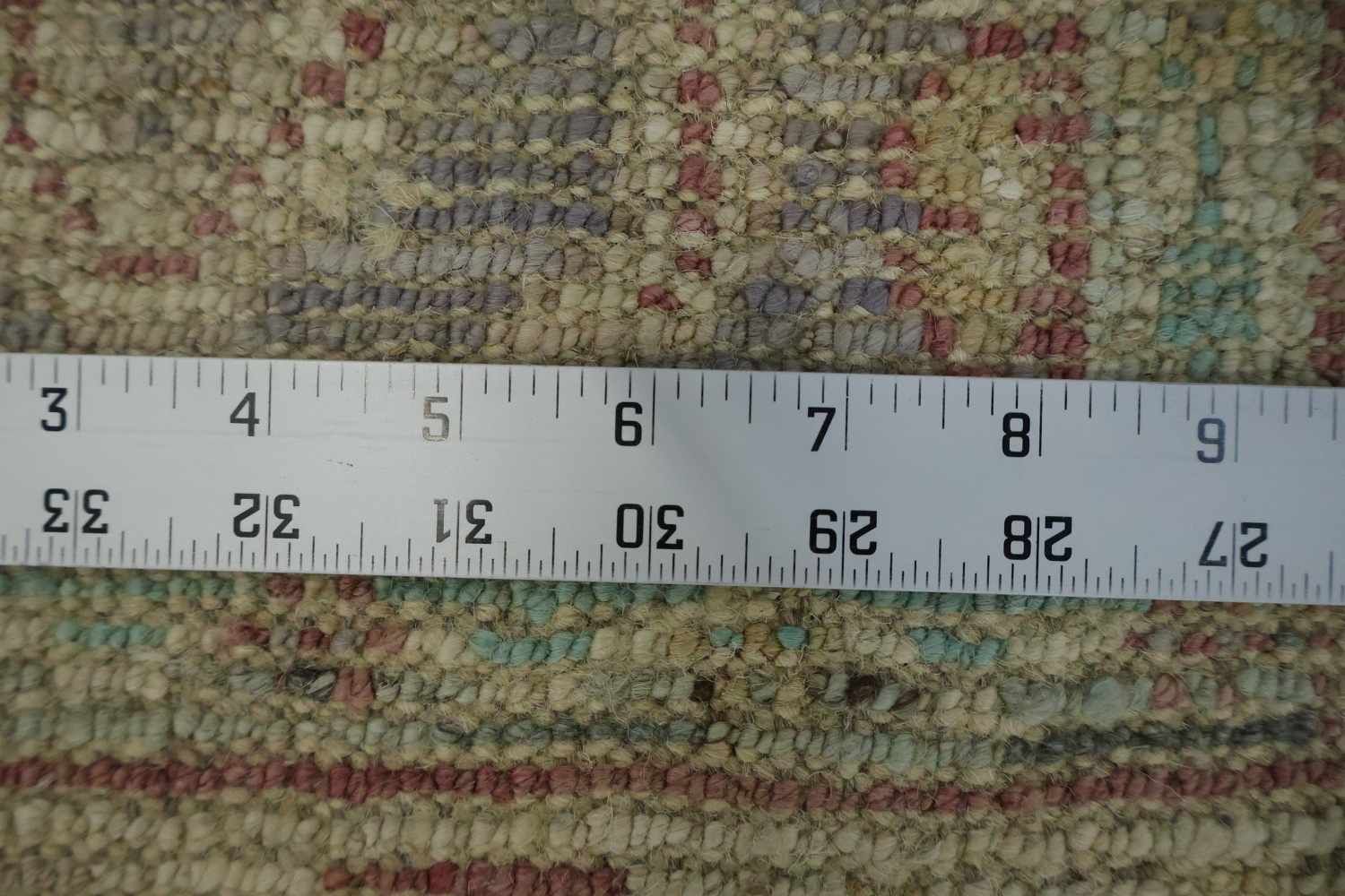 Vegetable Dye Oushak Turkish Accent Rug 3x4