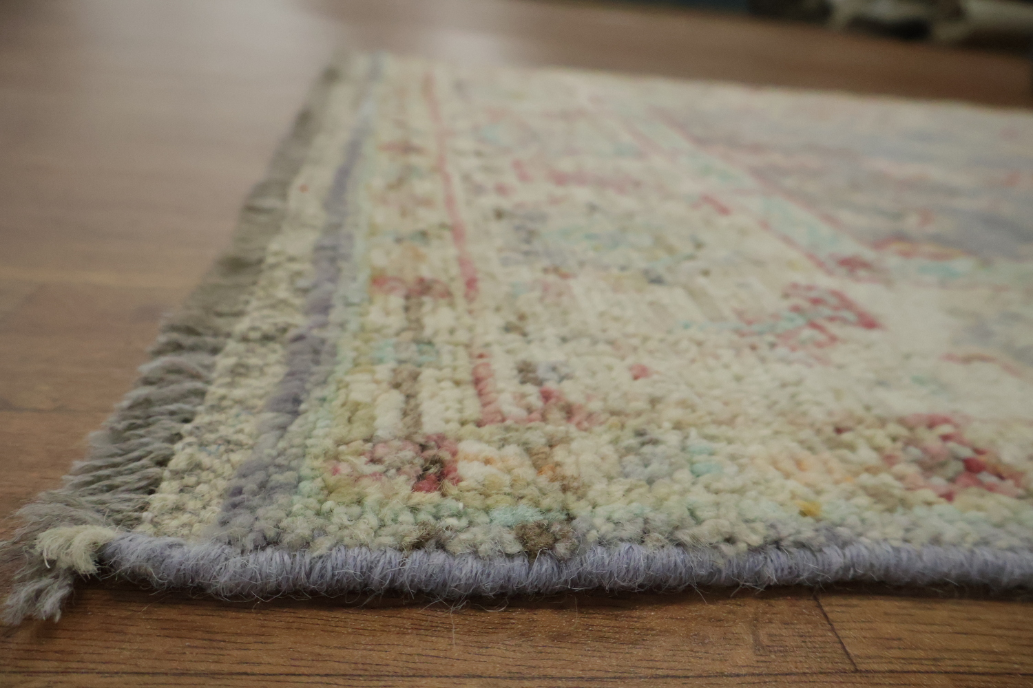 Vegetable Dye Oushak Turkish Accent Rug 3x4