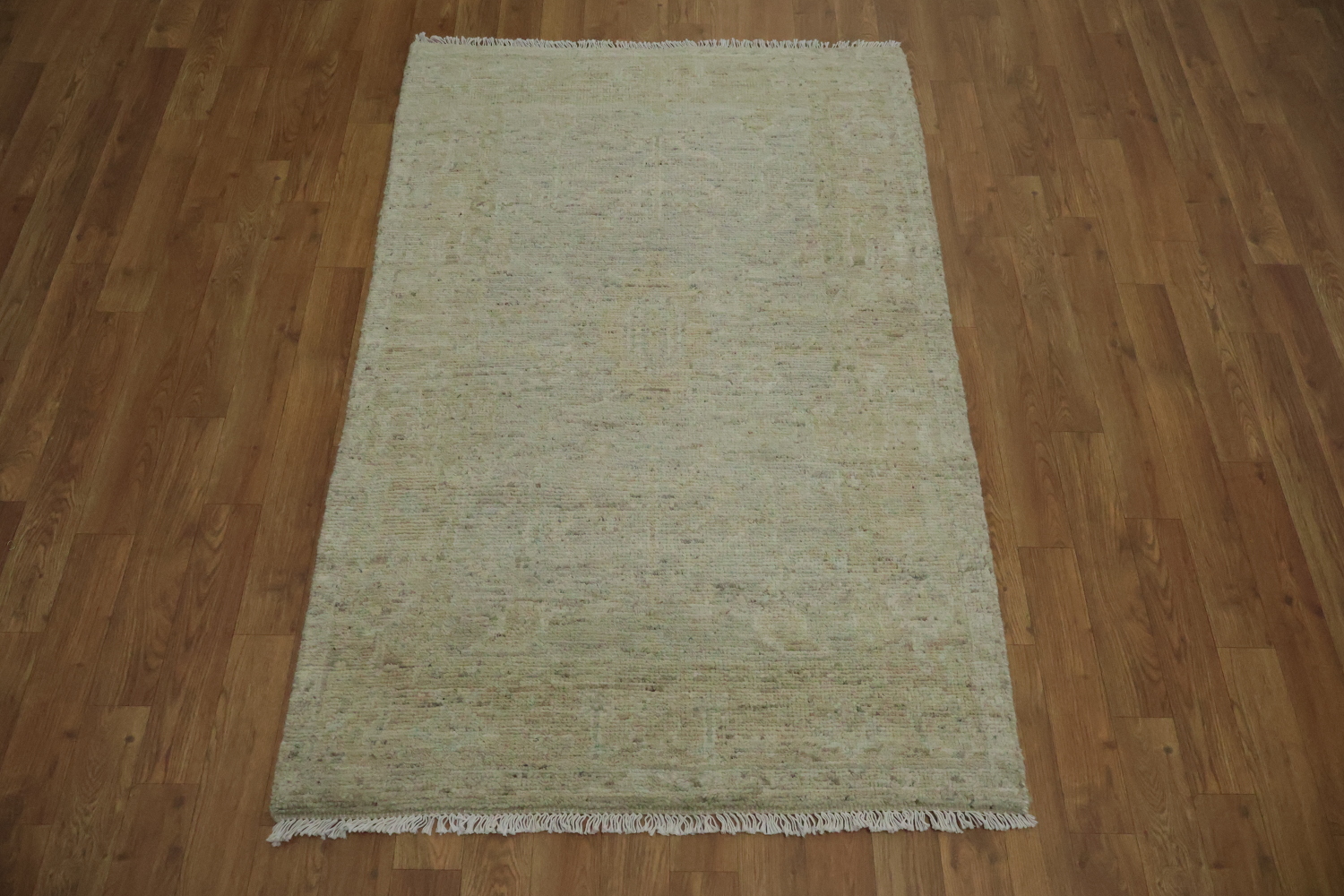 Vegetable Dye Oushak Turkish Rug 3x5