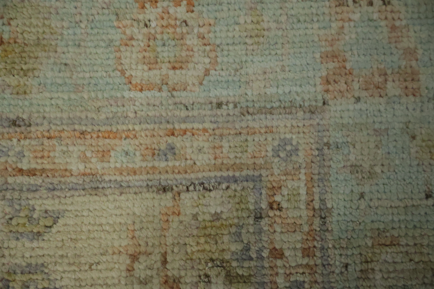 Vegetable Dye Oushak Turkish Accent Rug 3x5