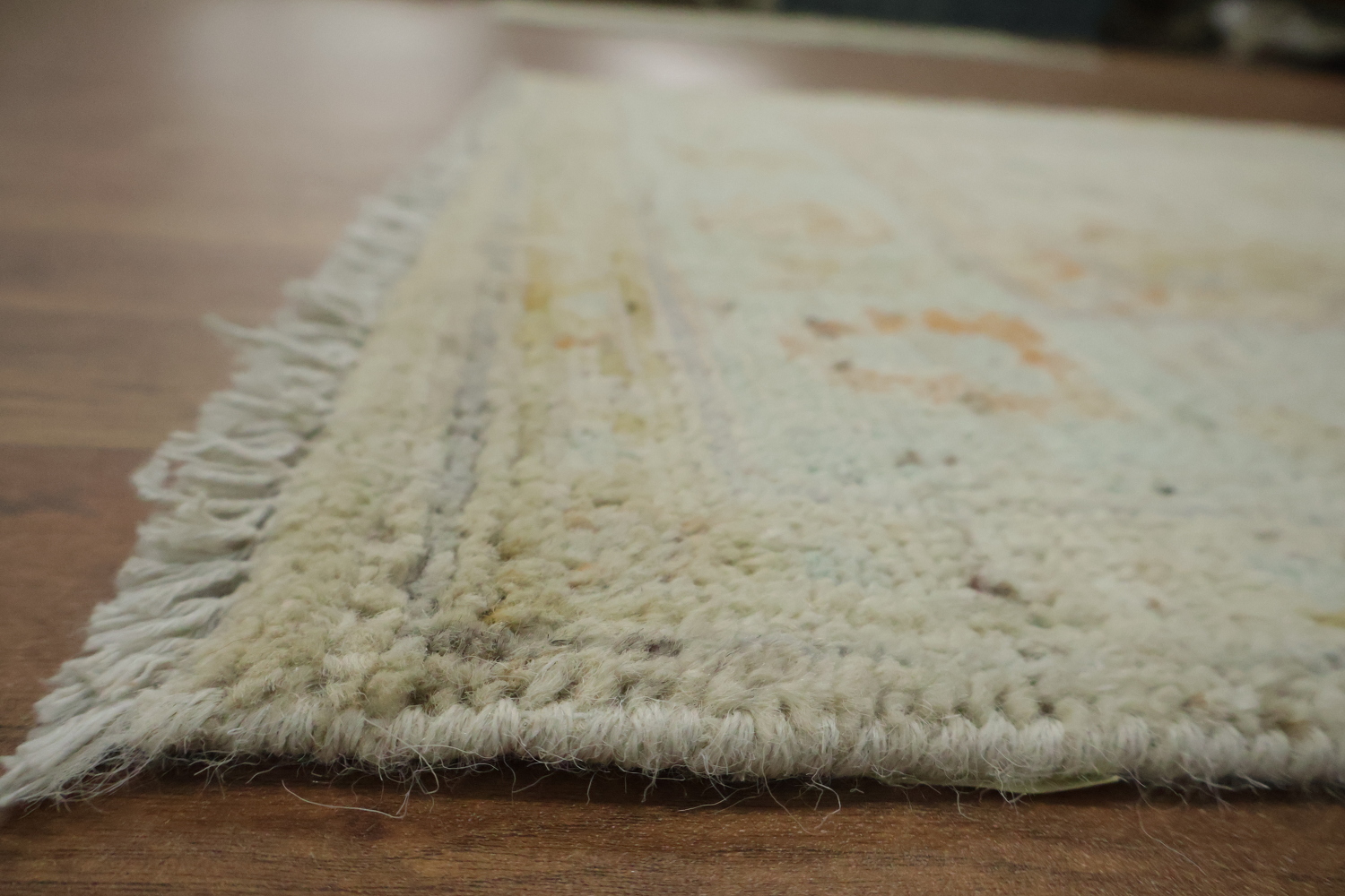Vegetable Dye Oushak Turkish Accent Rug 3x5