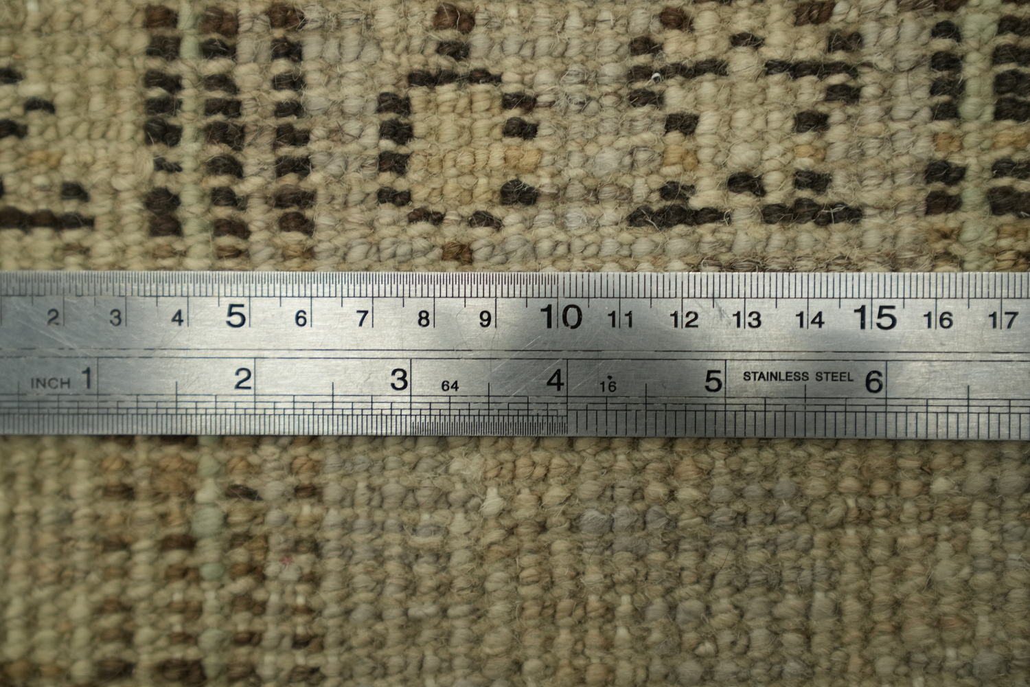 Vegetable Dye Oushak Turkish Rug 3x5