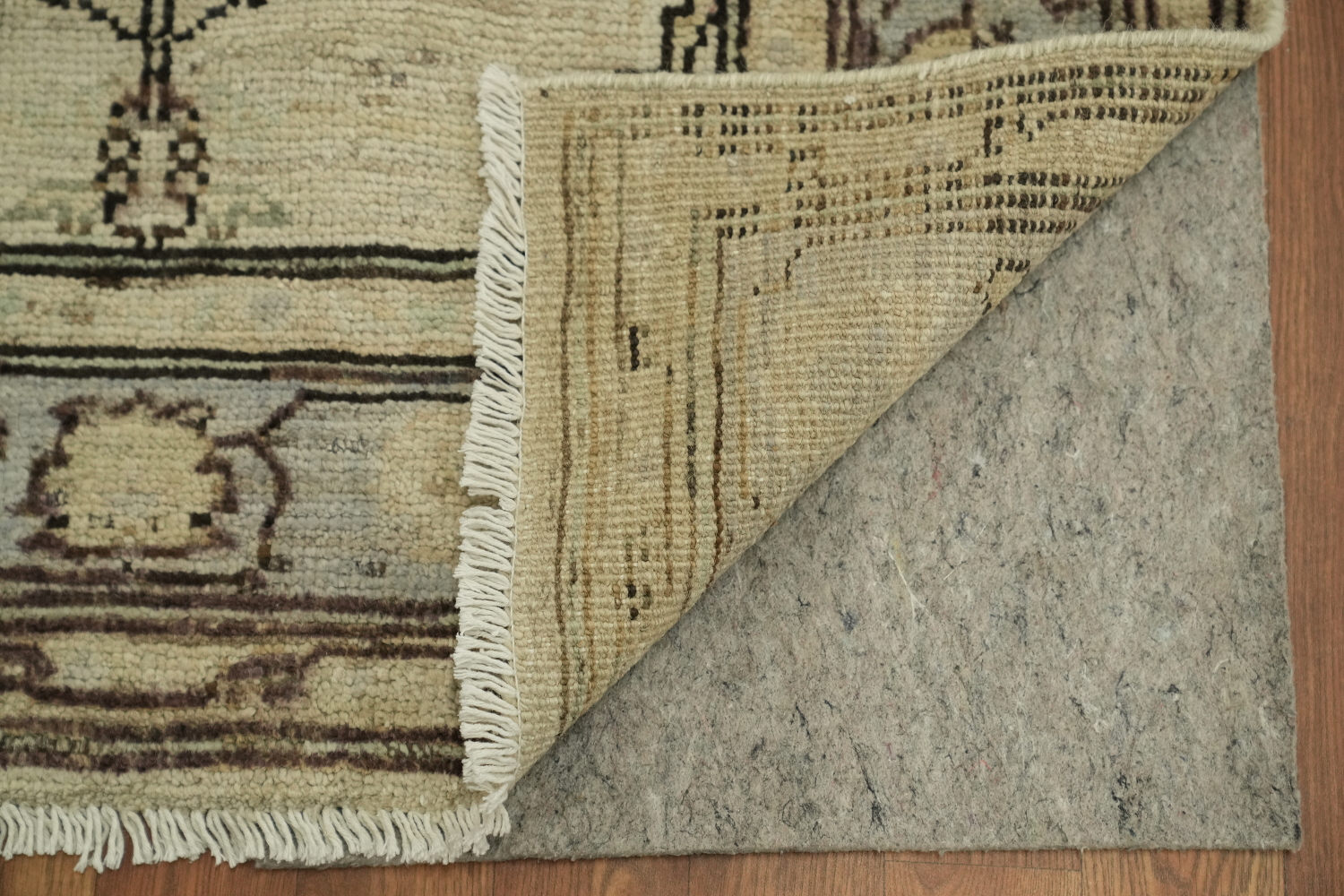 Vegetable Dye Oushak Turkish Rug 3x5