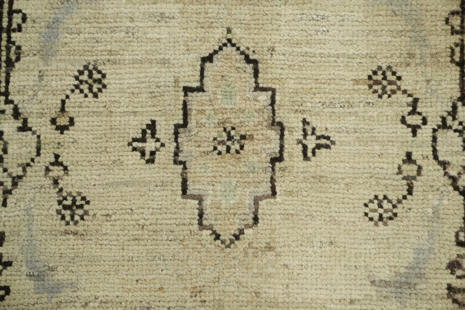 Vegetable Dye Oushak Turkish Rug 3x5
