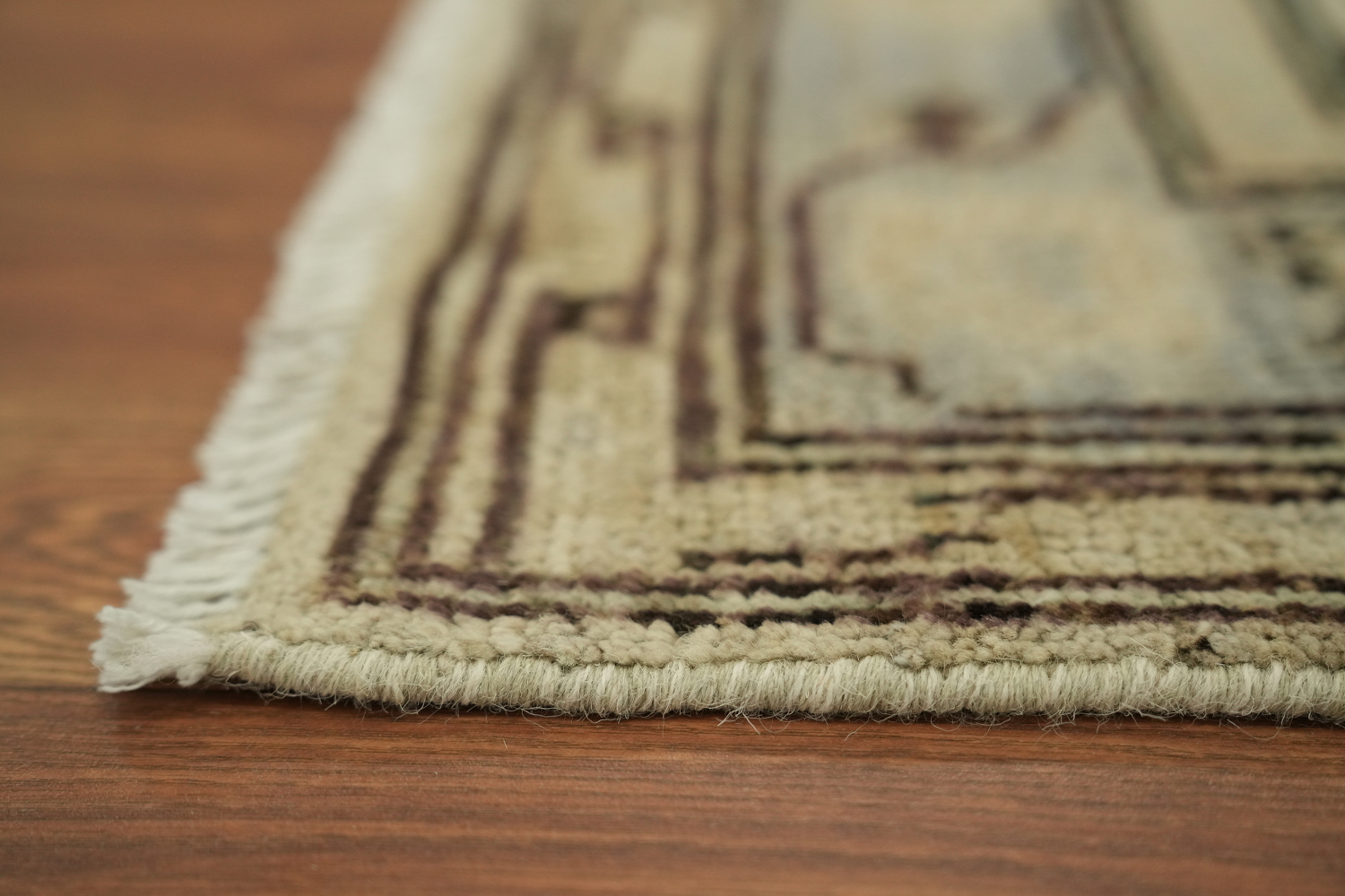 Vegetable Dye Oushak Turkish Rug 3x5