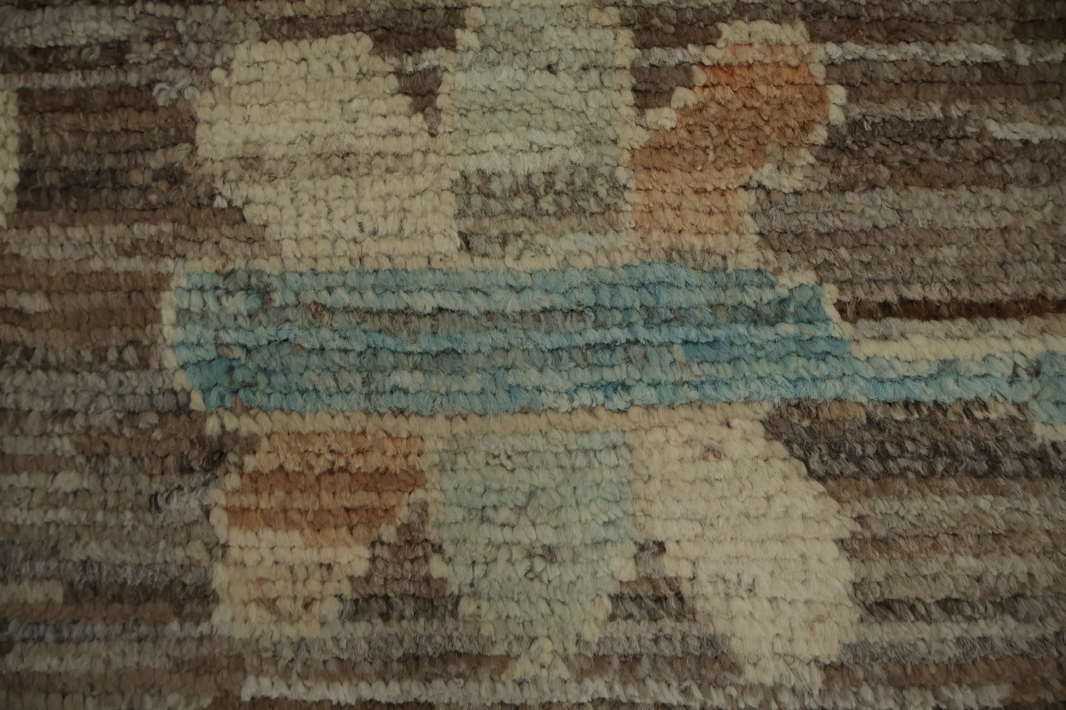 Classic Oushak Vegetable Dye Large Rug 12x18 with Rich Textured Details