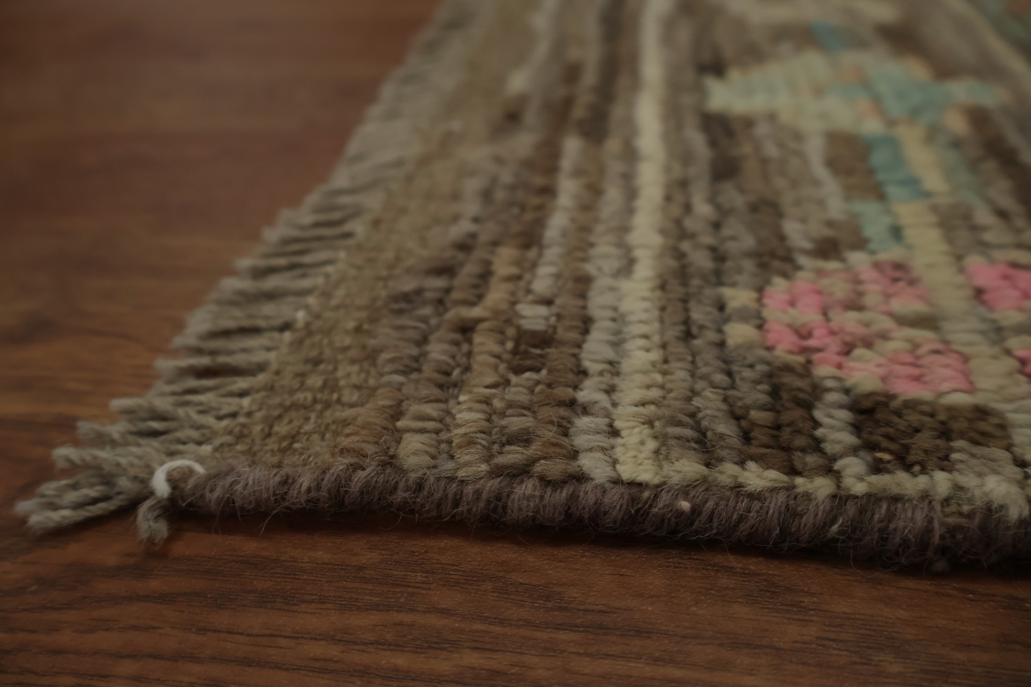 Classic Oushak Vegetable Dye Large Rug 12x18 with Rich Textured Details