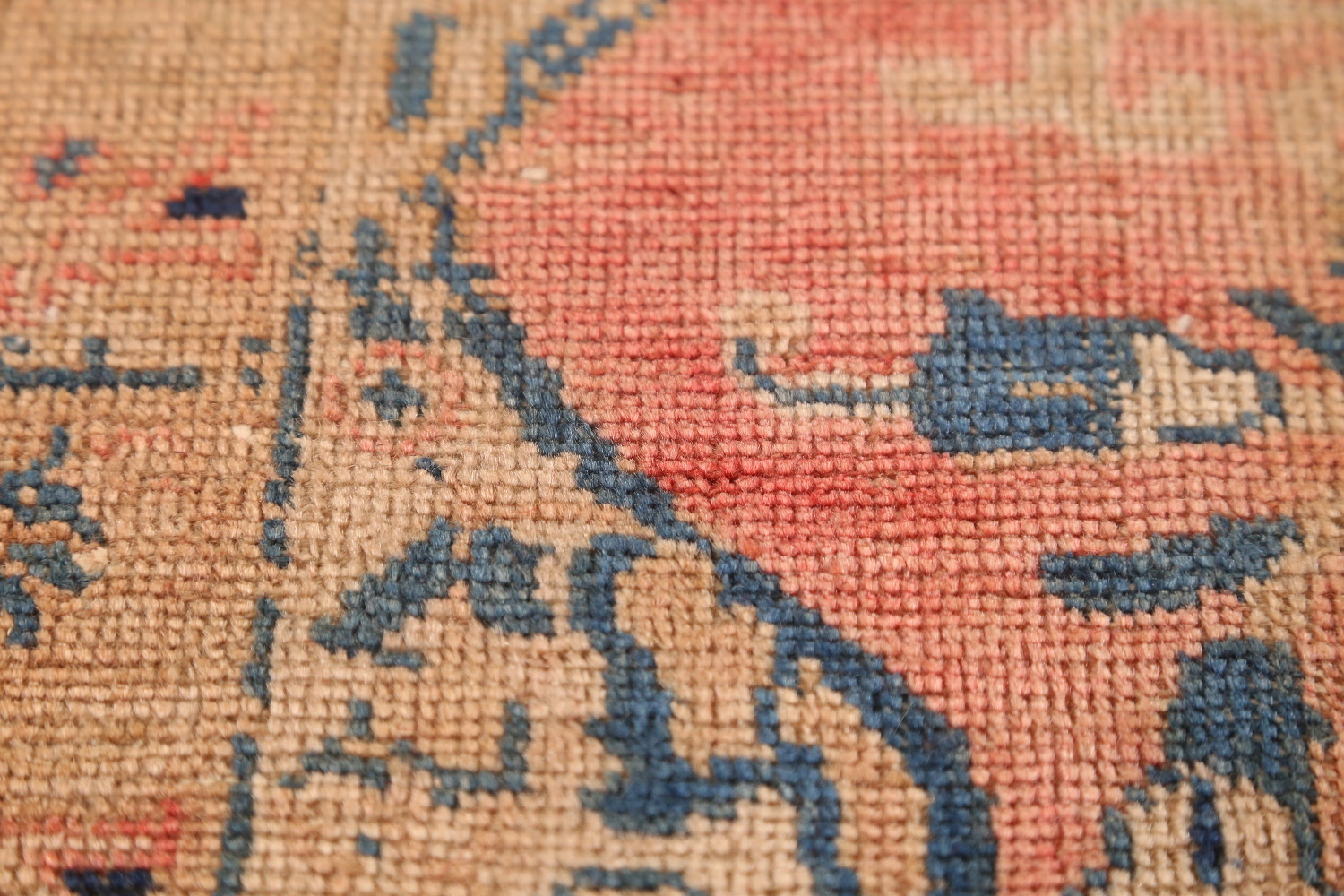 Antique Wool Tabriz Persian Rug 5x6