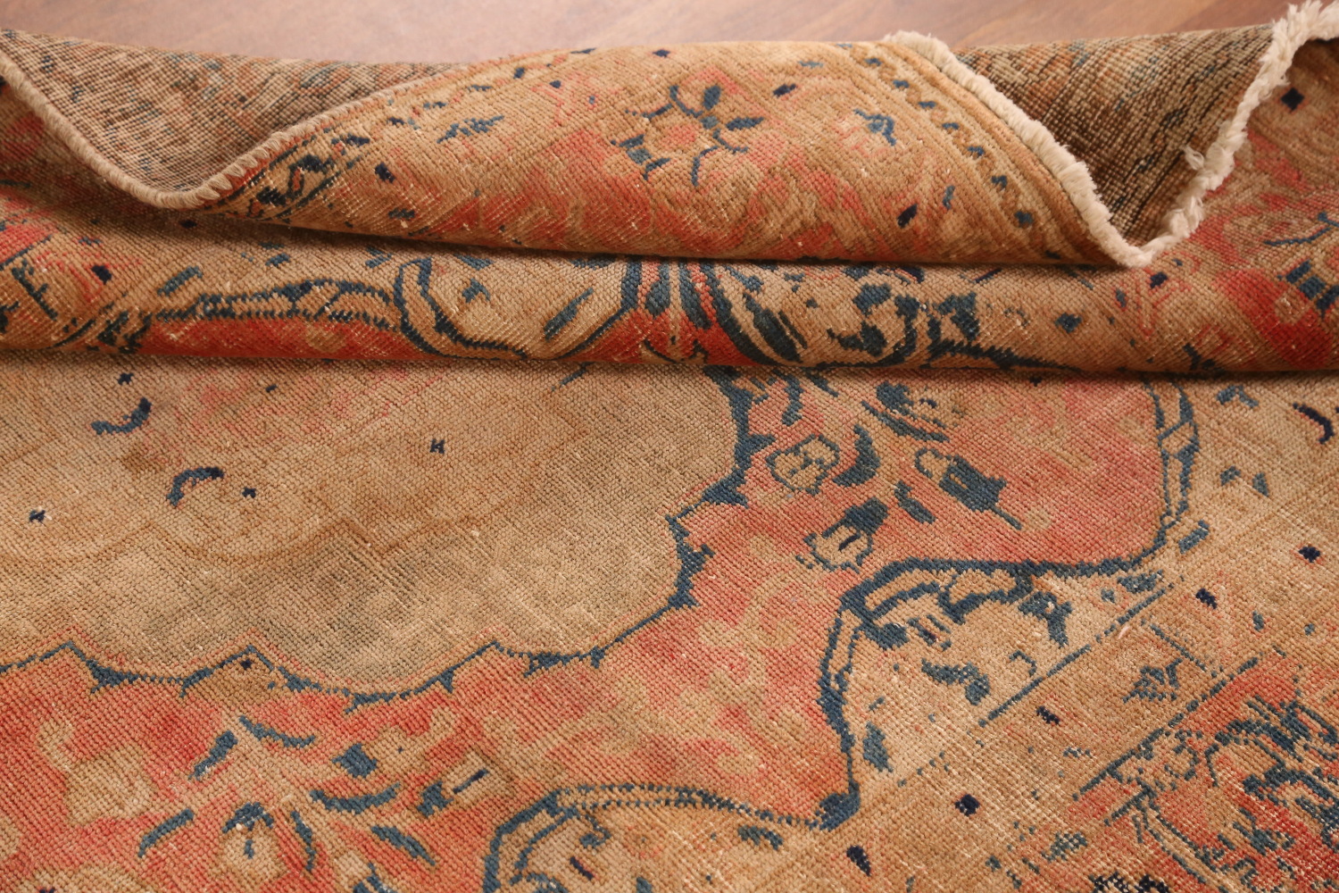 Antique Wool Tabriz Persian Rug 5x6