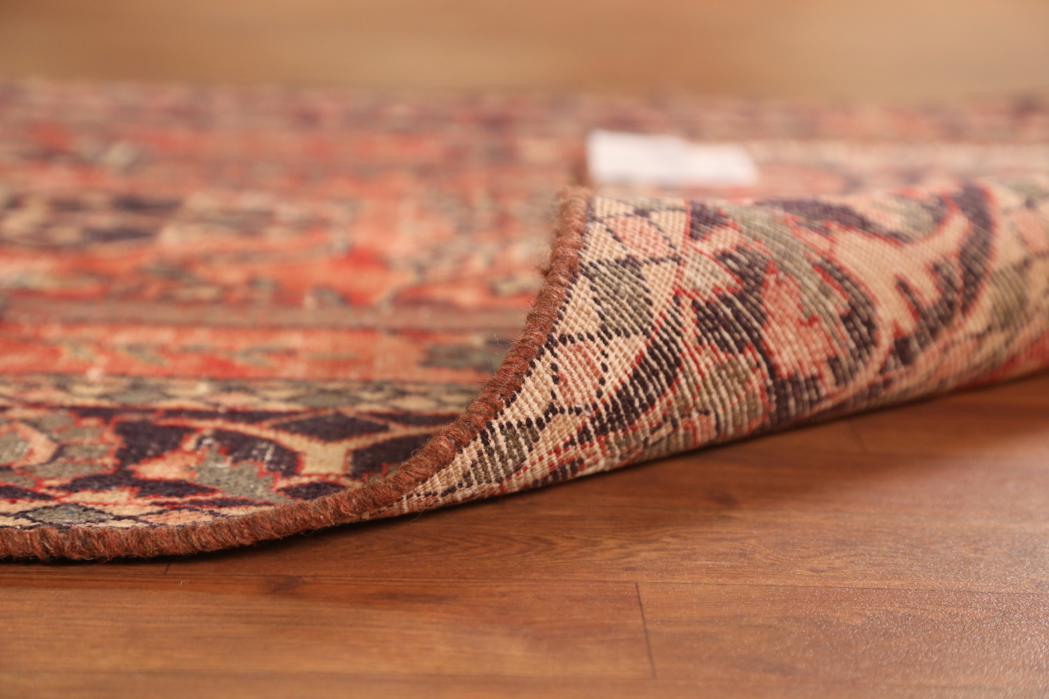Animals Wool Antique Kashan Persian Rug 4x6