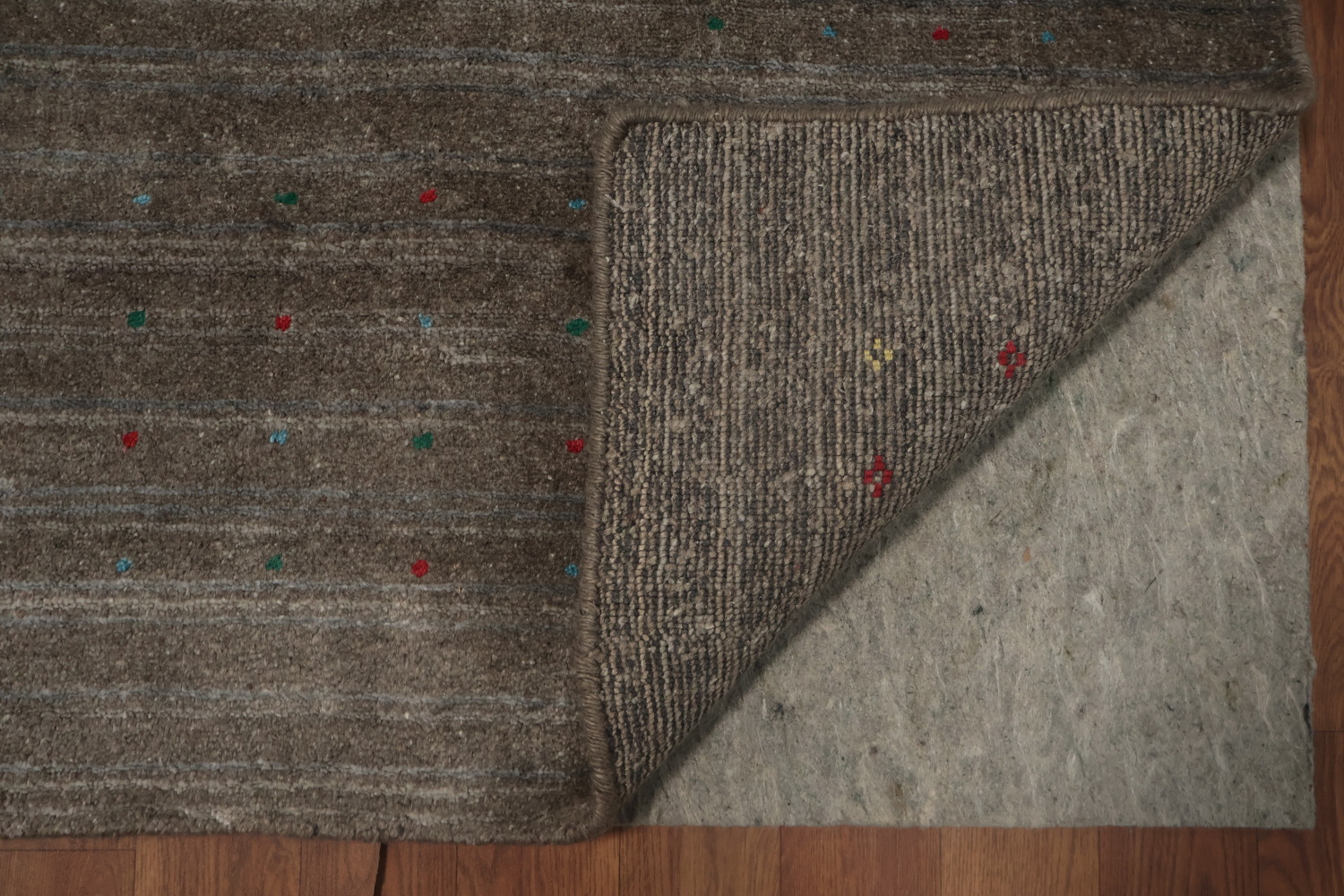 Elegant Gabbeh Square Rug 9x9 with Subtle Accents for Living Rooms