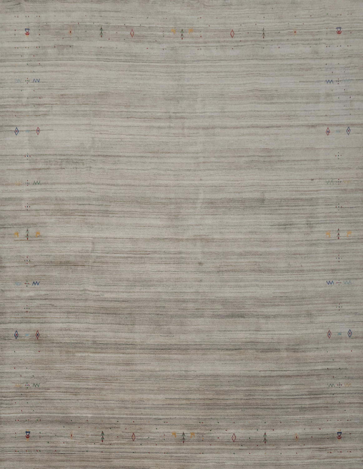 Sleek Gabbeh Area Rug 10x10 Perfect for Minimalist Home Decor