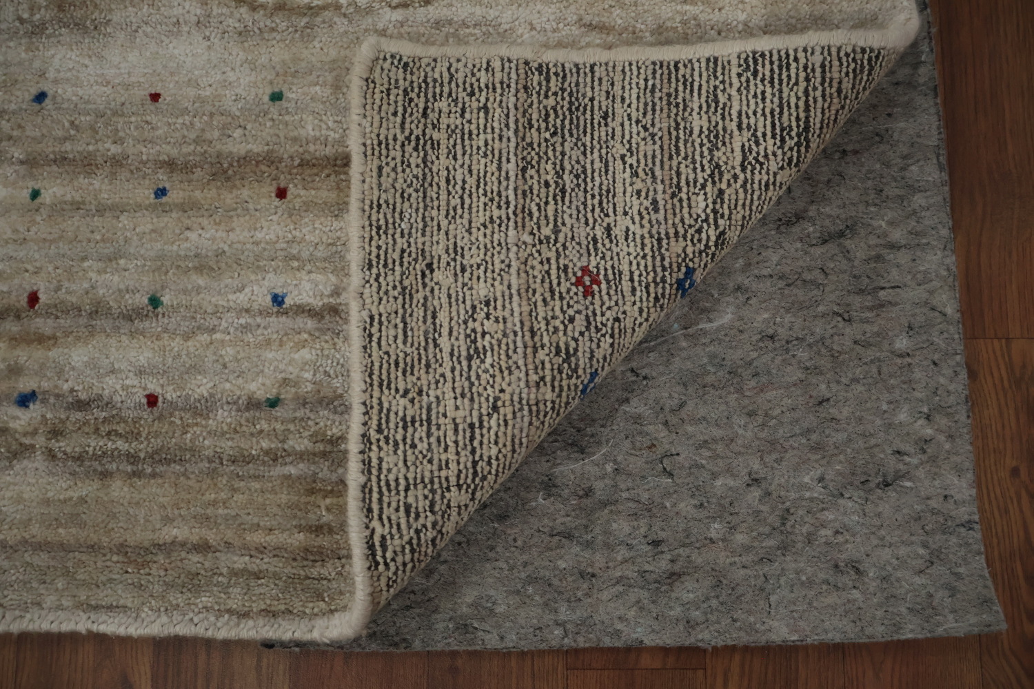 Soft Gabbeh Area Rug 9x12 with Tribal Patterns for Modern Decor