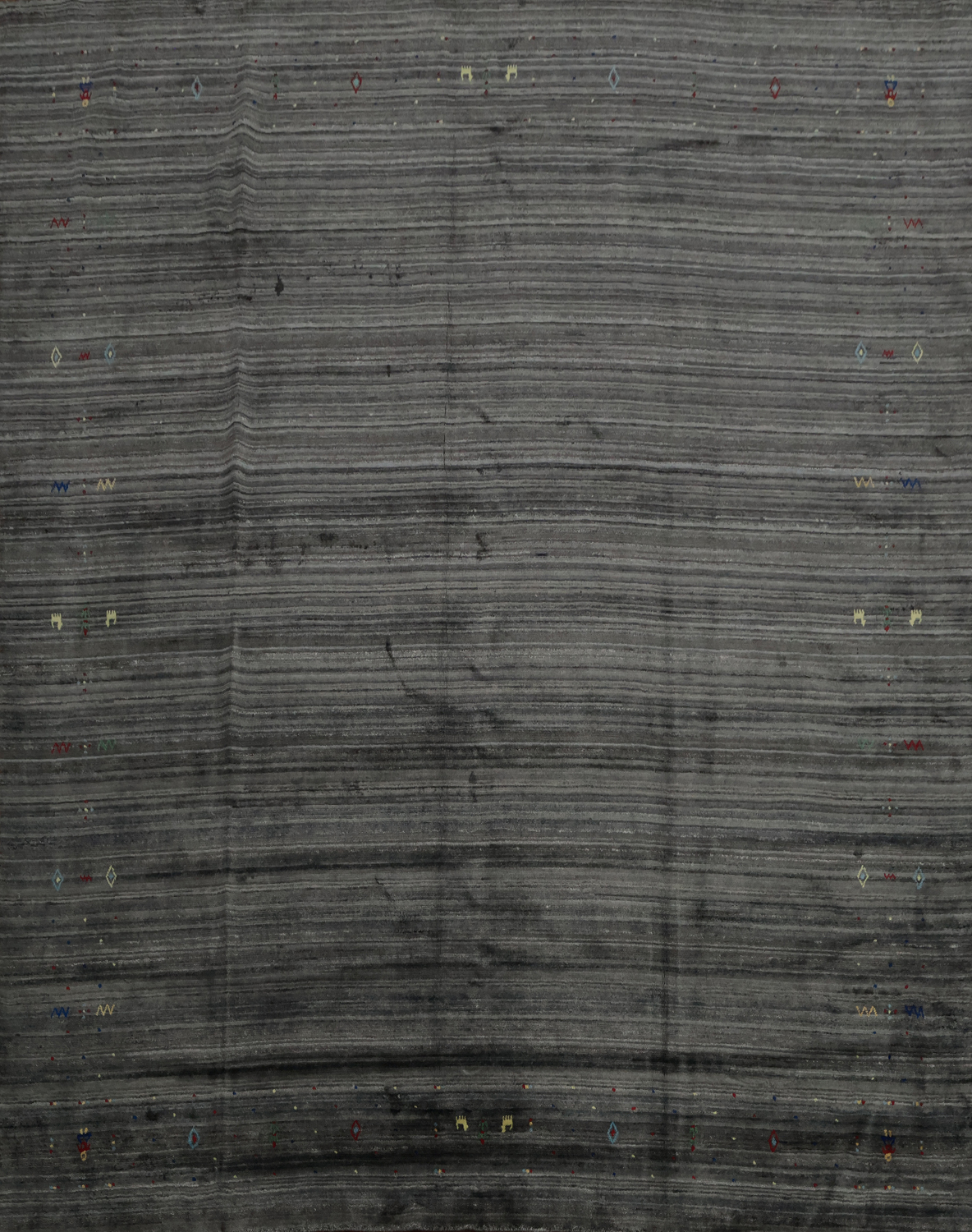 Sophisticated Gabbeh Area Rug 10x10 Tones Elevate Your Elegant Decor Style