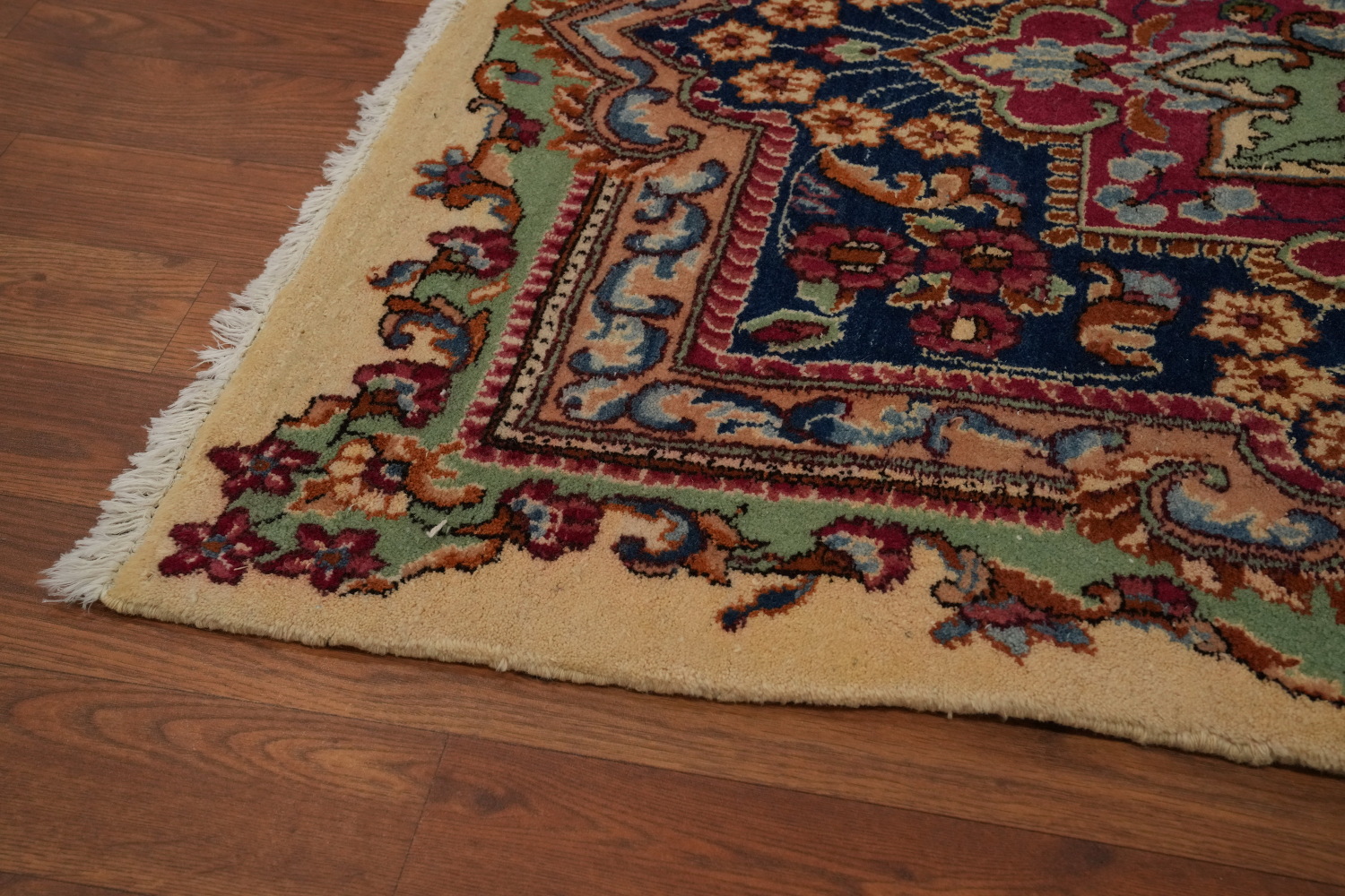 Vegetable Dye Antique Kerman Persian Large Rug 10x16
