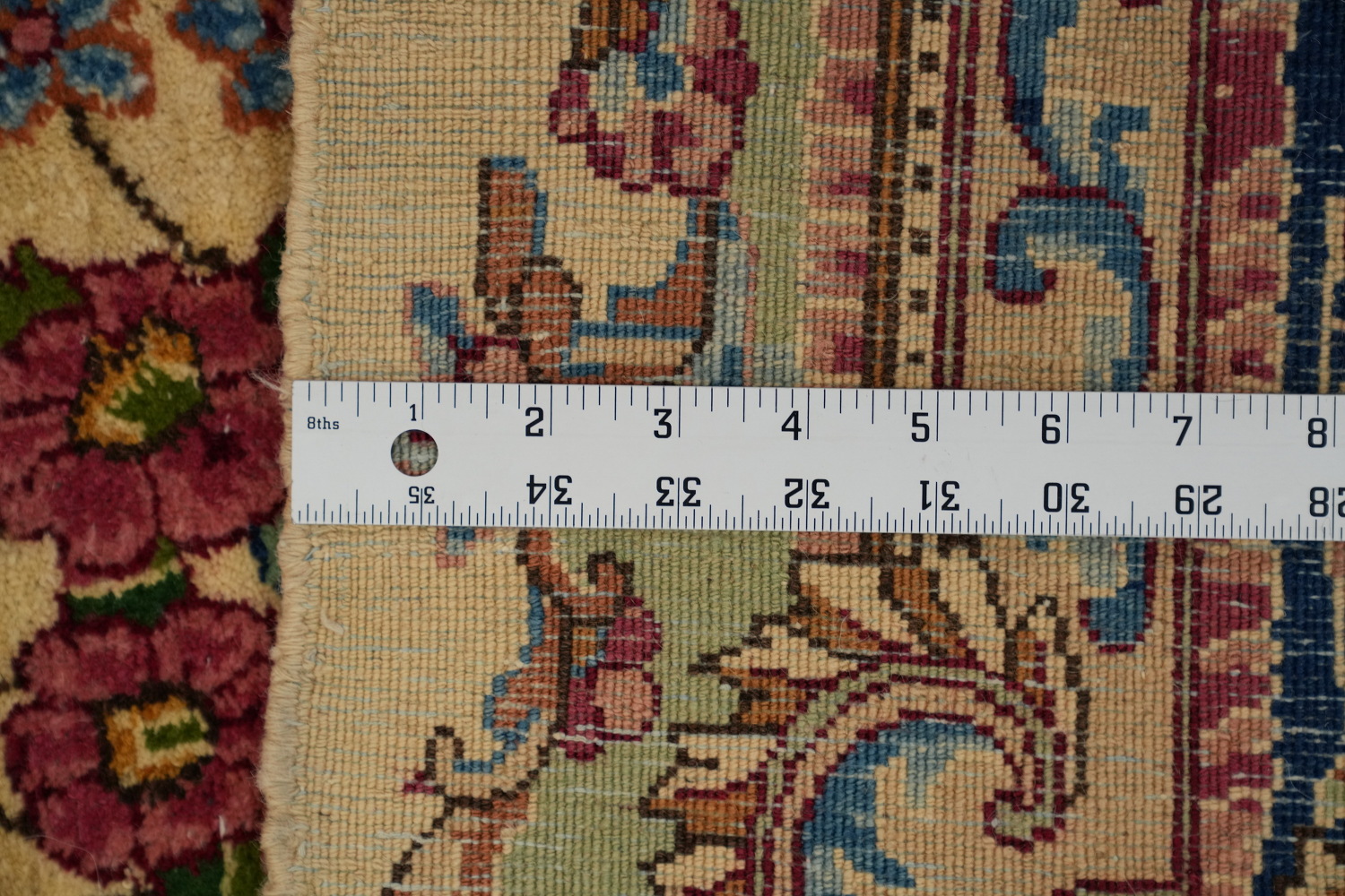 Vegetable Dye Antique Kerman Persian Large Rug 10x16