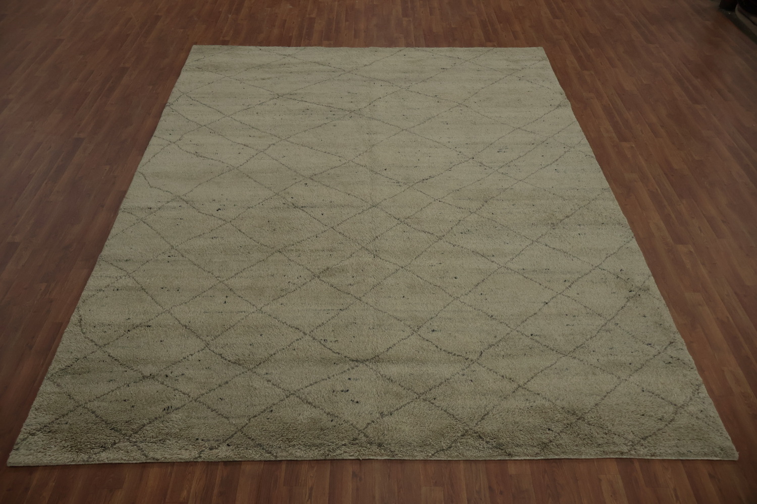 Versatile Moroccan Large Area Rug 9x12 with Classic Design