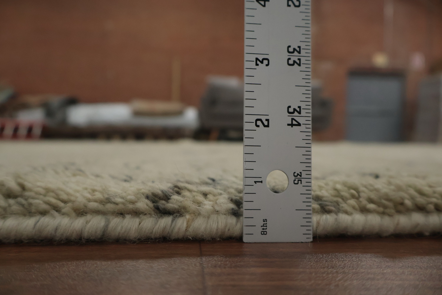 Versatile Moroccan Large Area Rug 9x12 with Classic Design