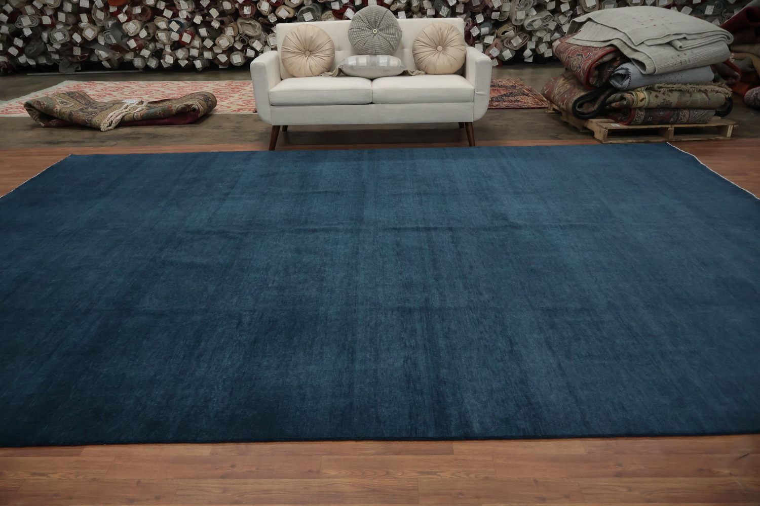 Luxury Large Blue Gabbeh Rug to Enhance Your Contemporary Home Decor 10x14