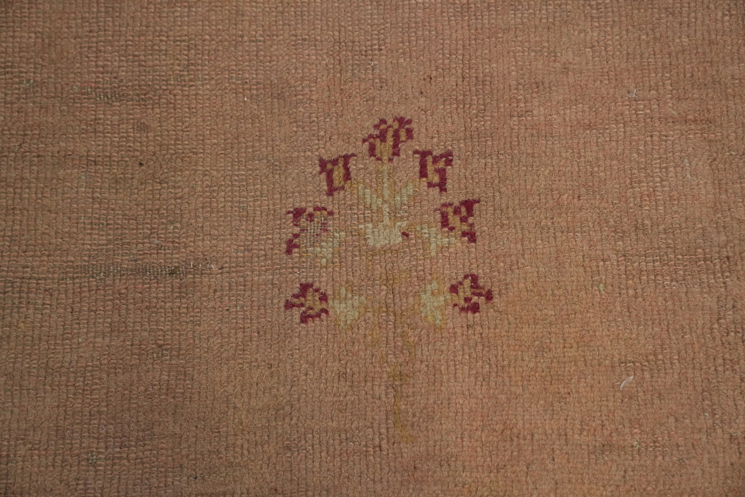 Antique Vegetable Dye Oushak Persian Area Rug 8x12