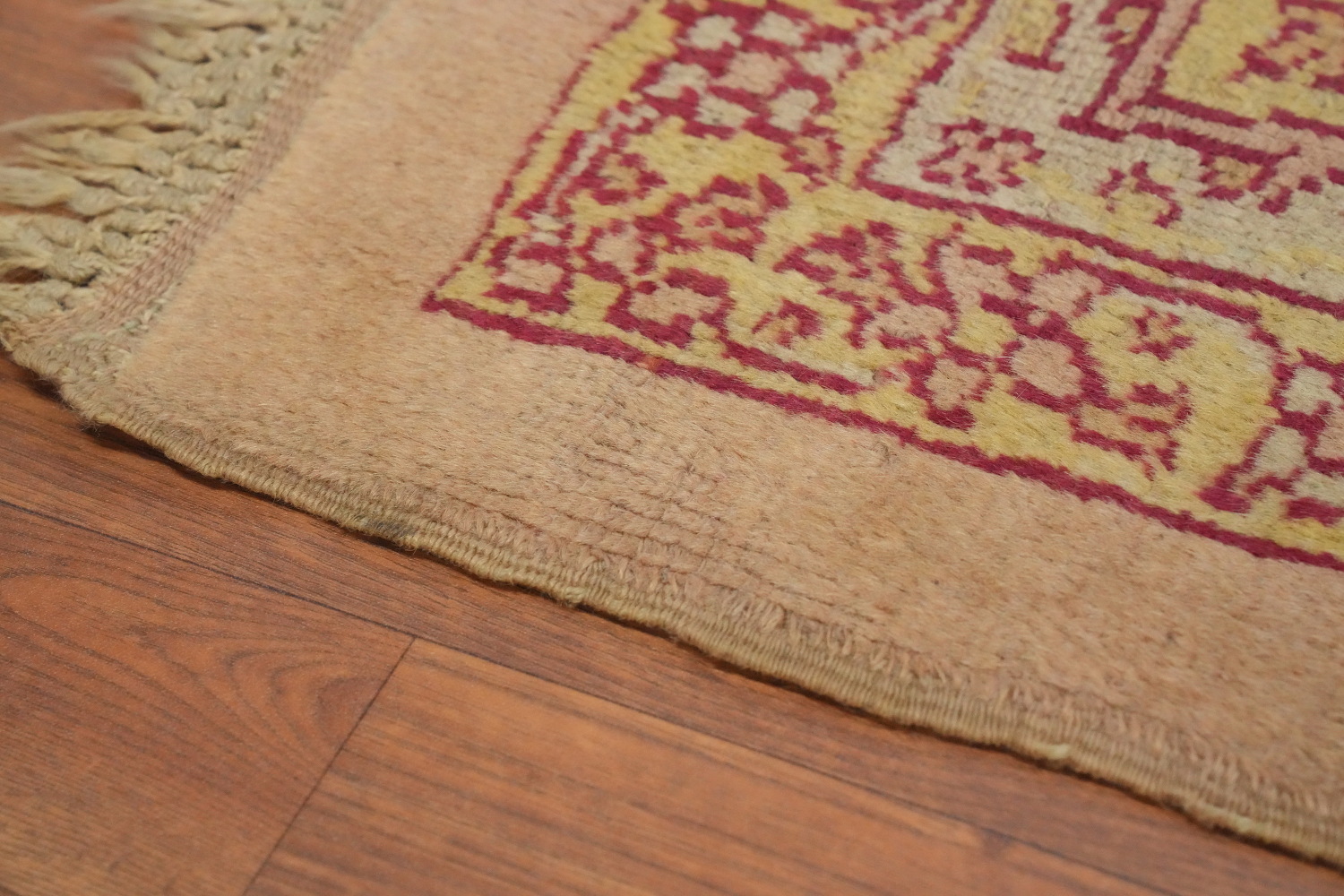 Antique Vegetable Dye Oushak Persian Area Rug 8x12