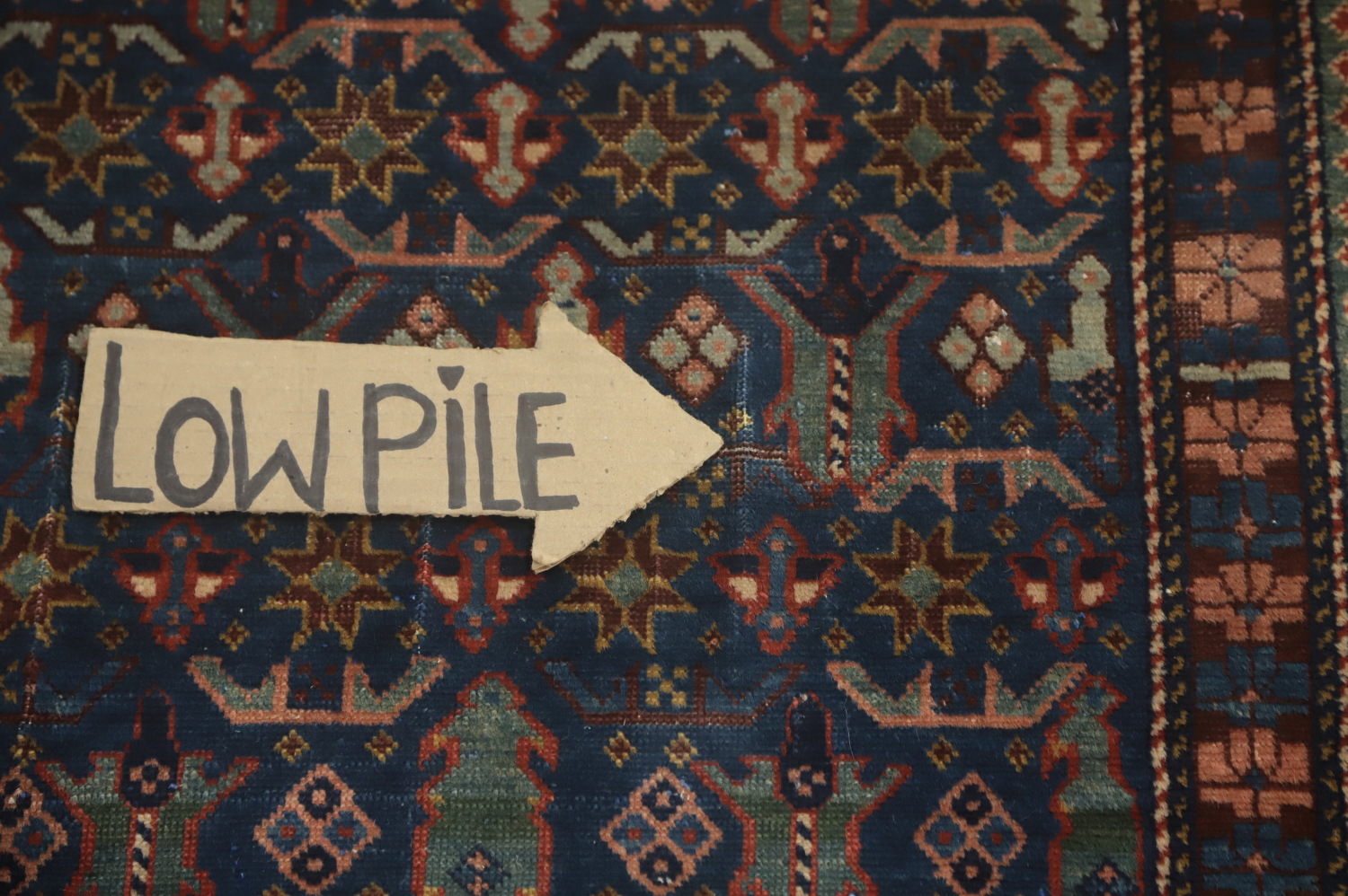 Pre-1900 Antique Shirvan Vegetable Dye Rug 3x4